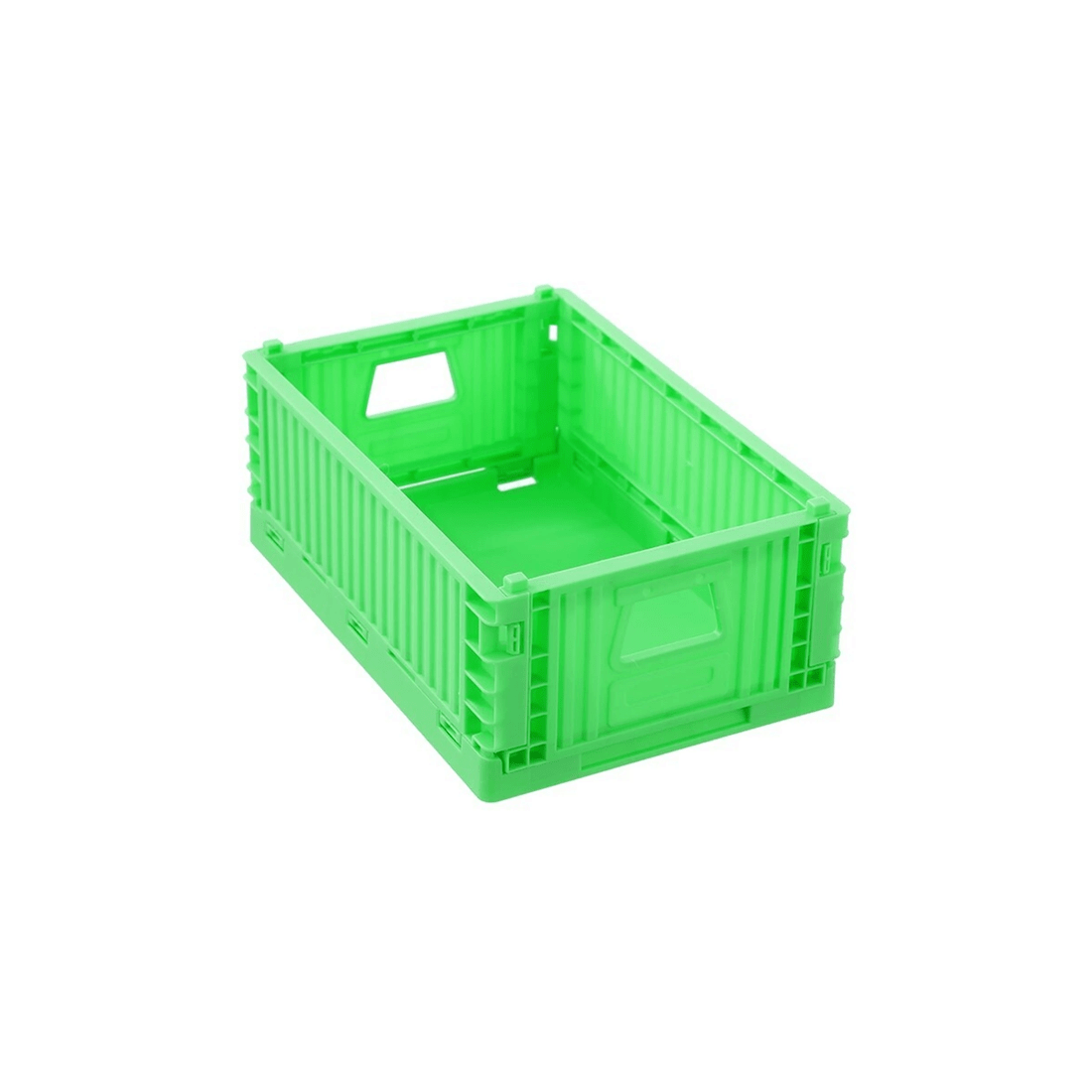 4 BOXSWEDEN Foldaway Crate Storage 6 Pack 21cm x 14cm Collapsible Plastic
 - multi, 4 of 9