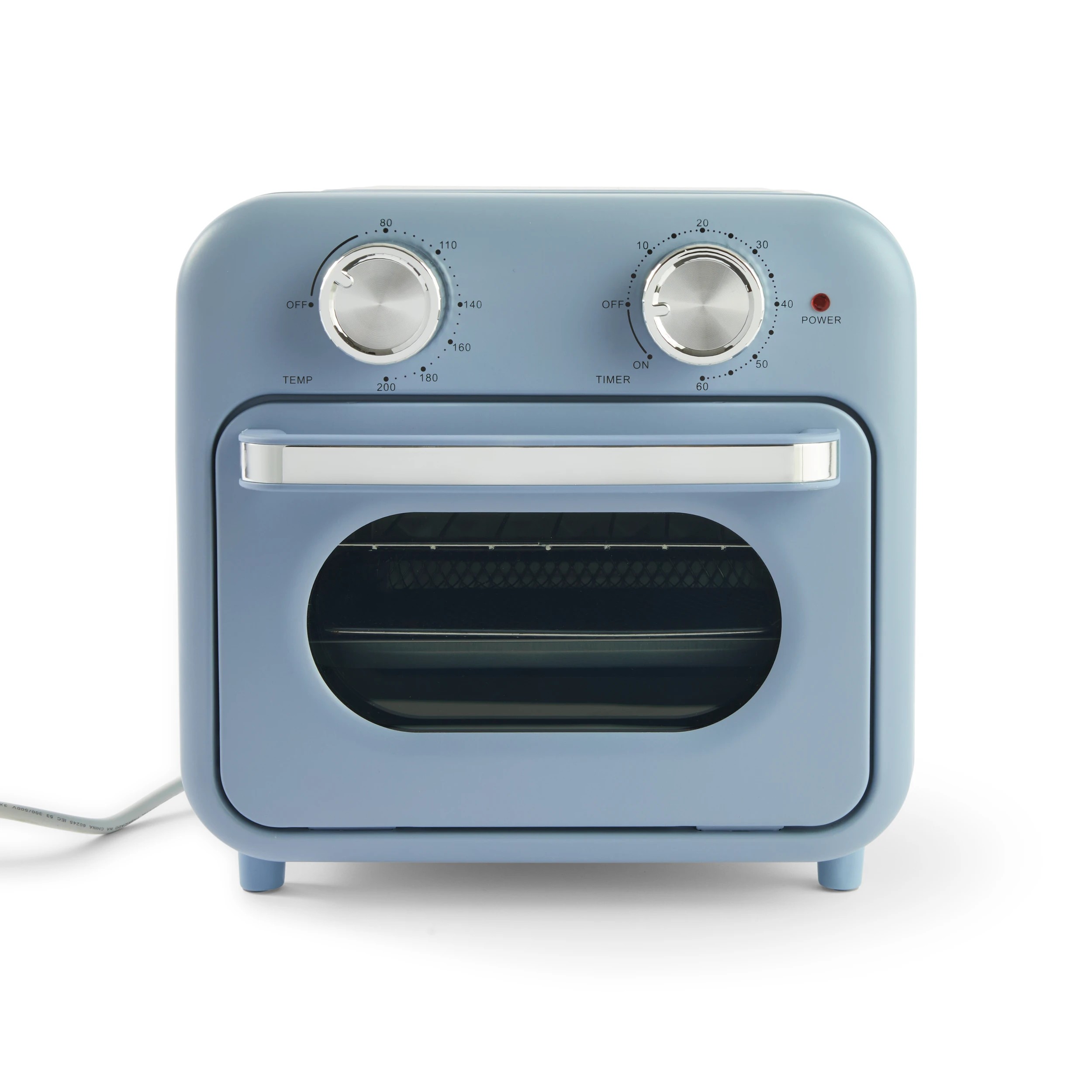 3 10L Air Fryer Oven - Blue, 3 of 8