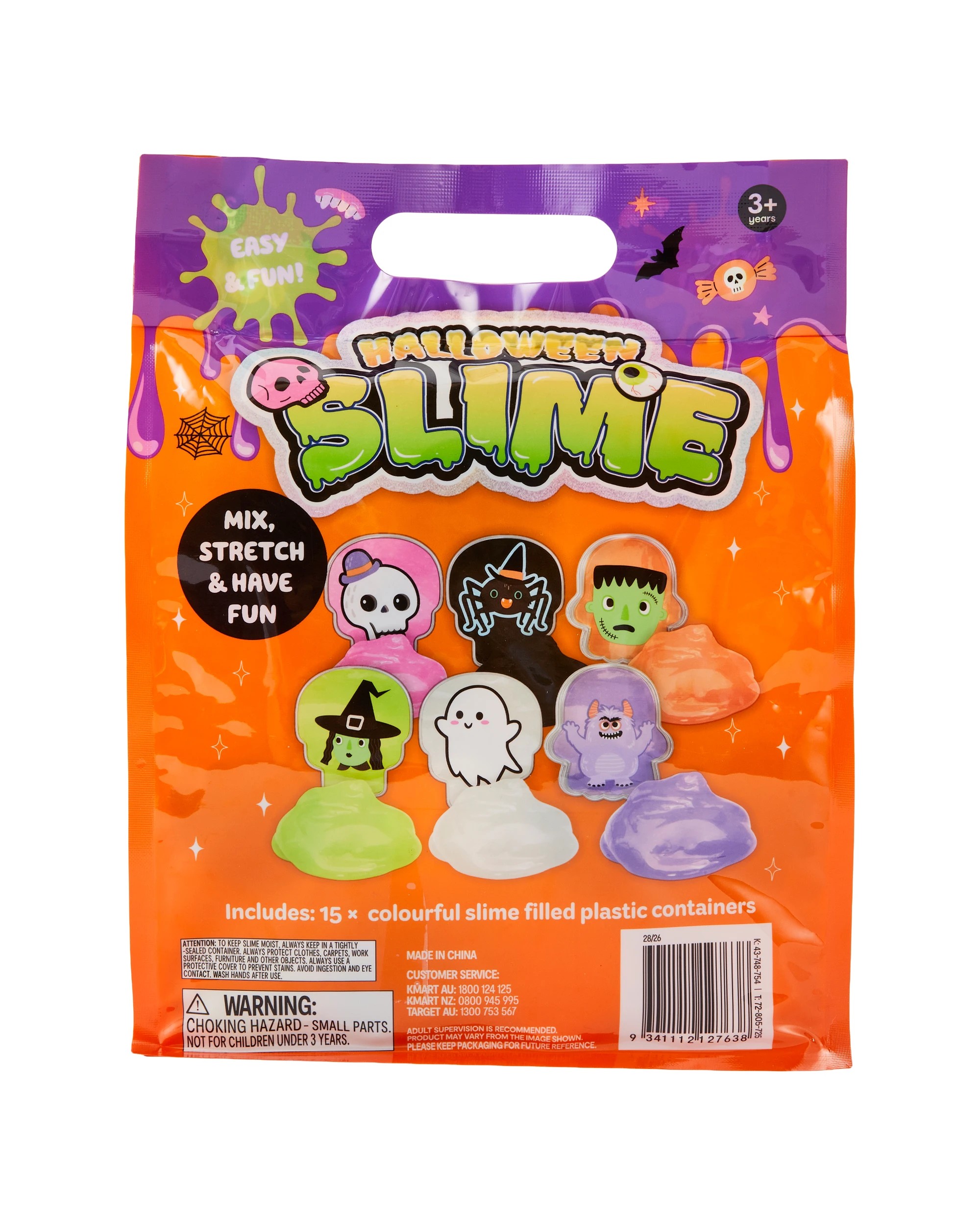 4 15 Pack Halloween Slime Kit, 4 of 4
