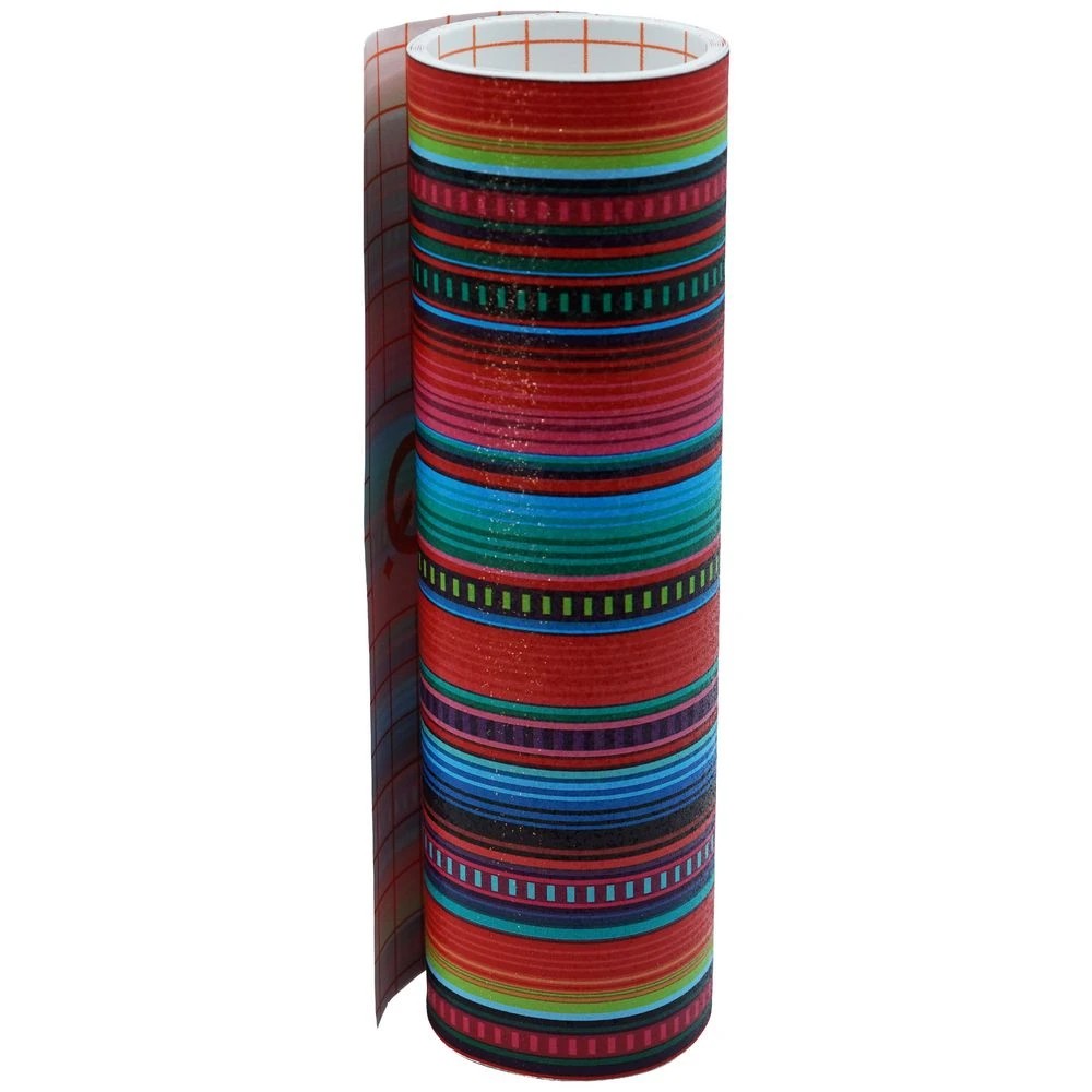 2 Qcut Specialty Vinyl Rainbow Stripes, 2 of 3