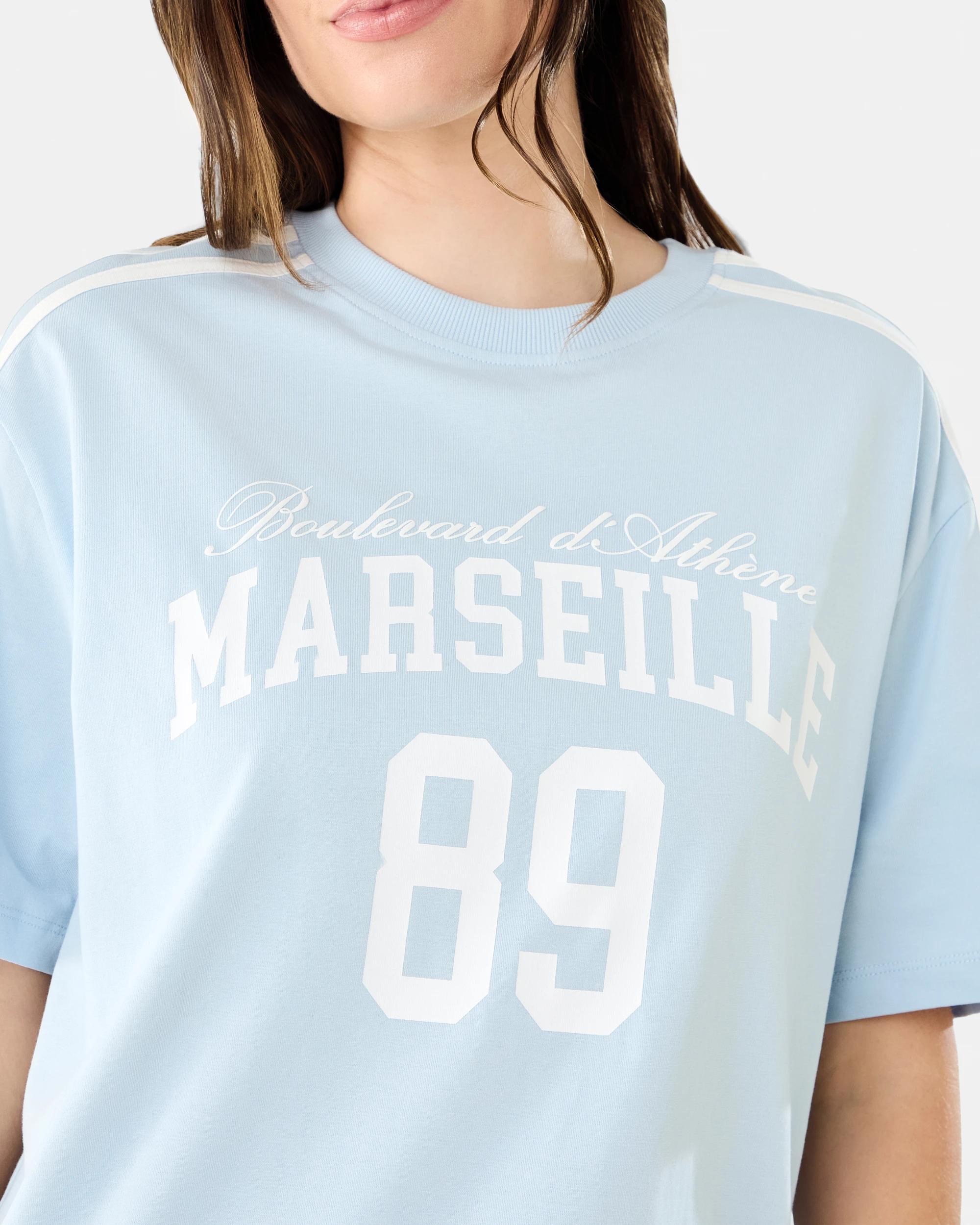 5 Short Sleeve Oversized Boyfriend T-shirt Marseille, 5 of 6