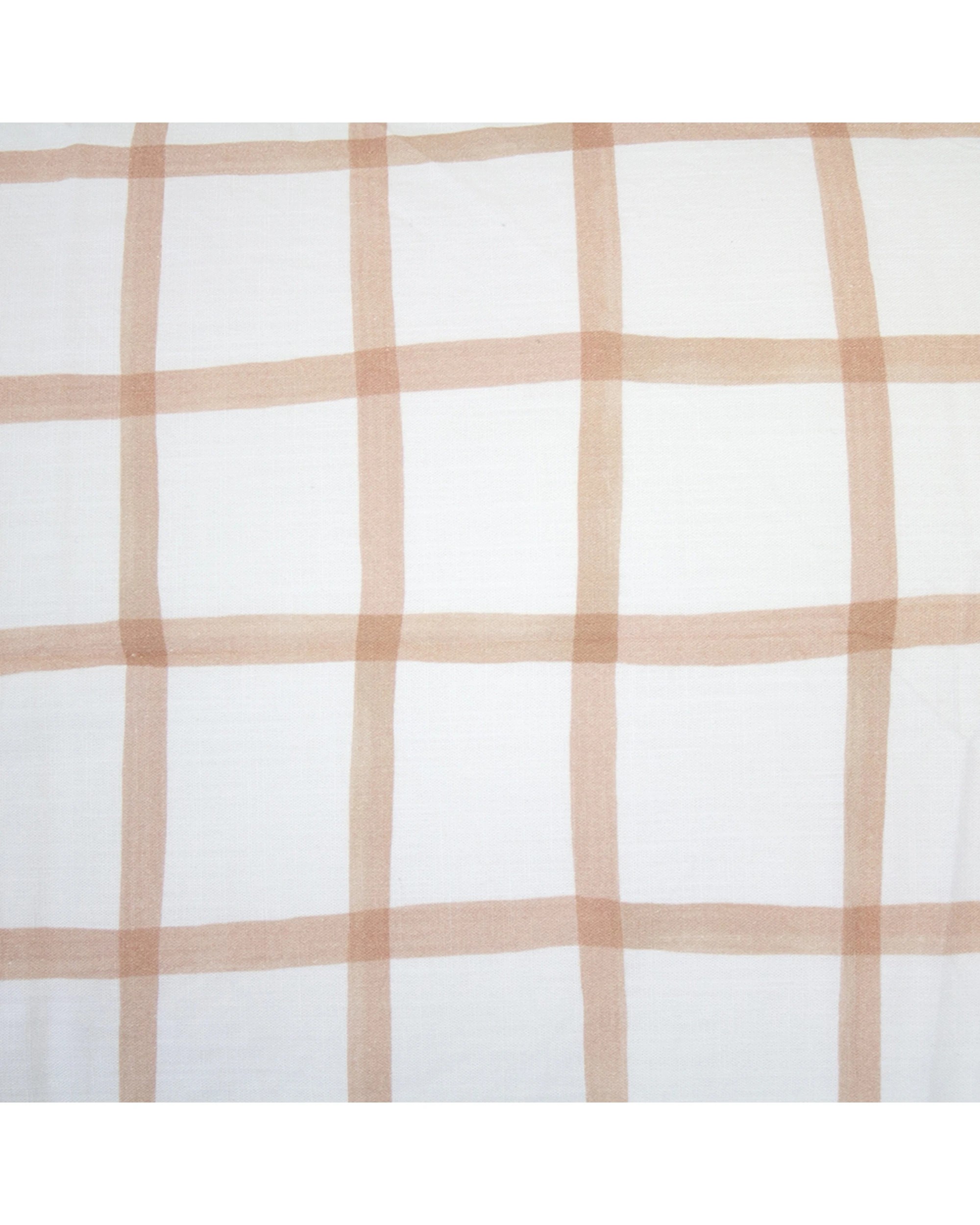 3 BAMBURY Dion Quilt Cover Set Cotton Watercolour Check Printed - Queen Bed - Pattern, 3 of 7
