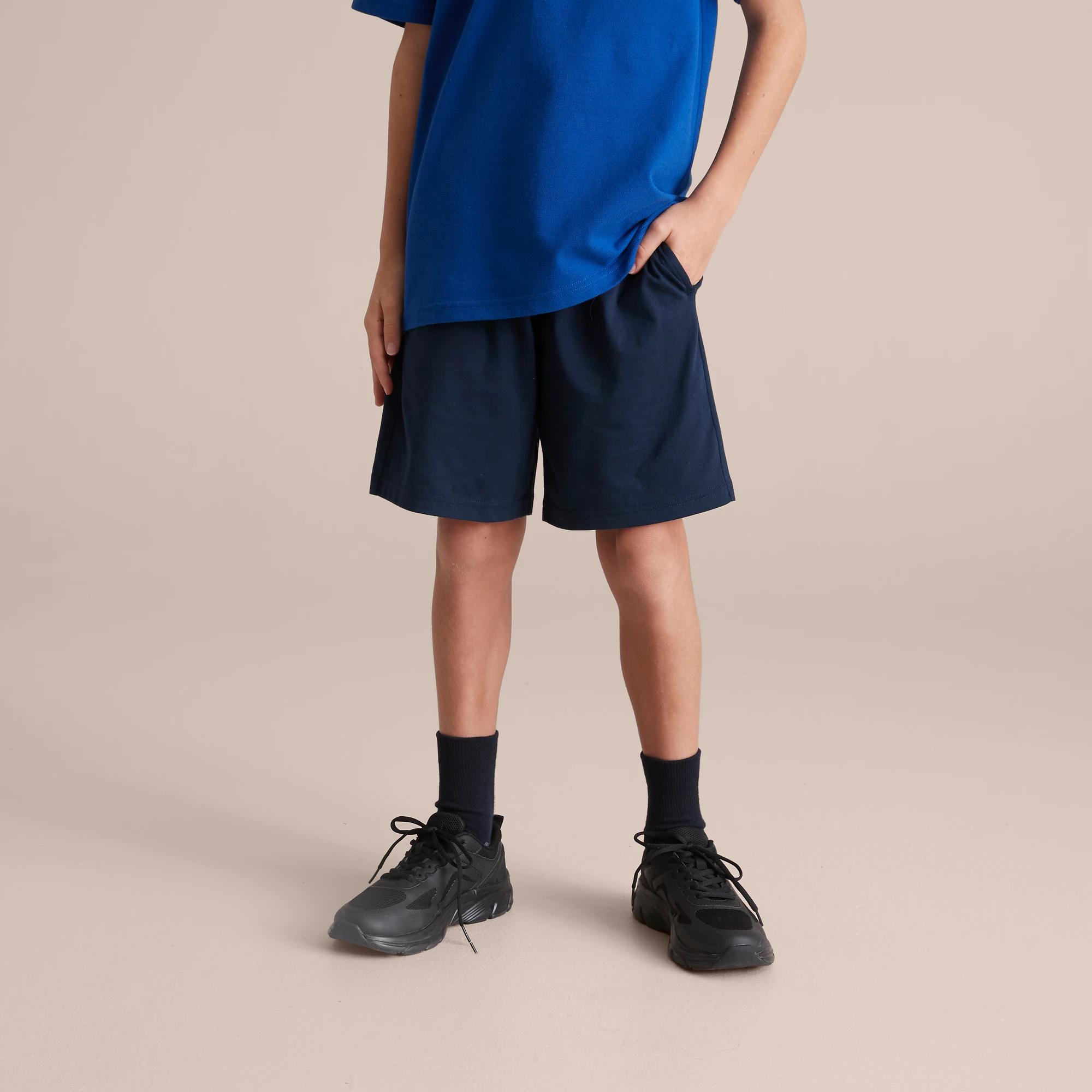 1 Target School Knit Shorts NAVY BLUE, 1 of 10