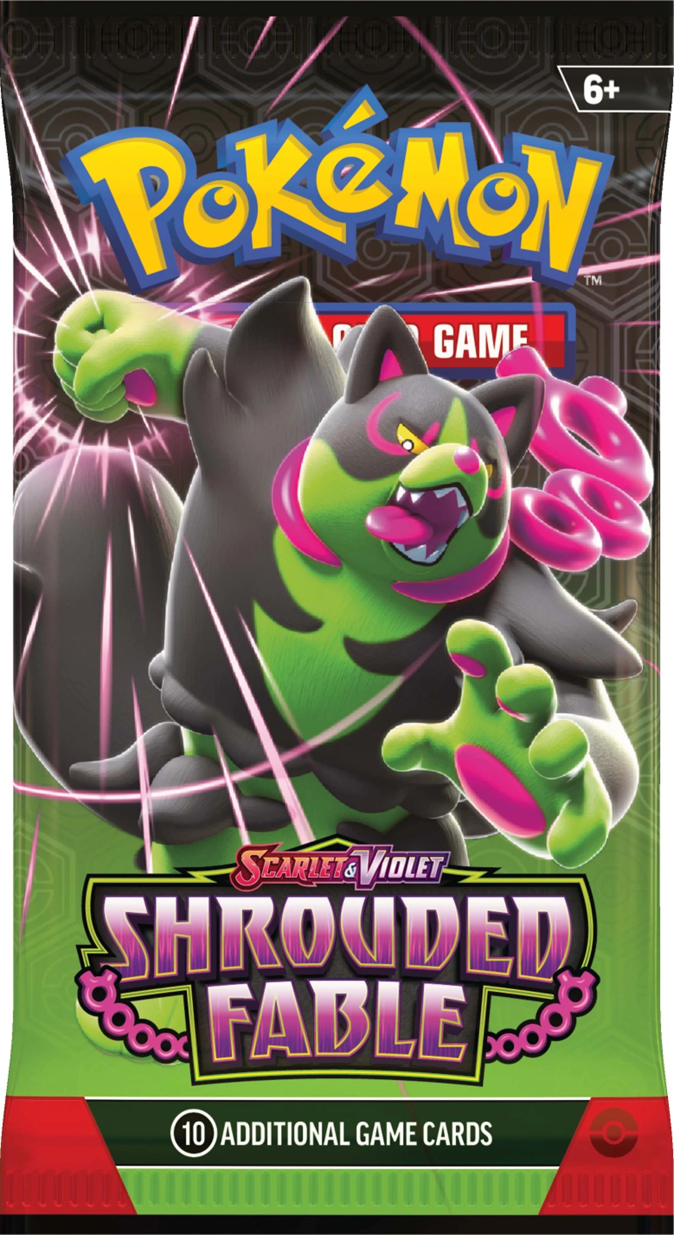 4 Pokemon TCG: Scarlet & Violet - Shrouded Fable Booster Bundle - Assorted, 4 of 6