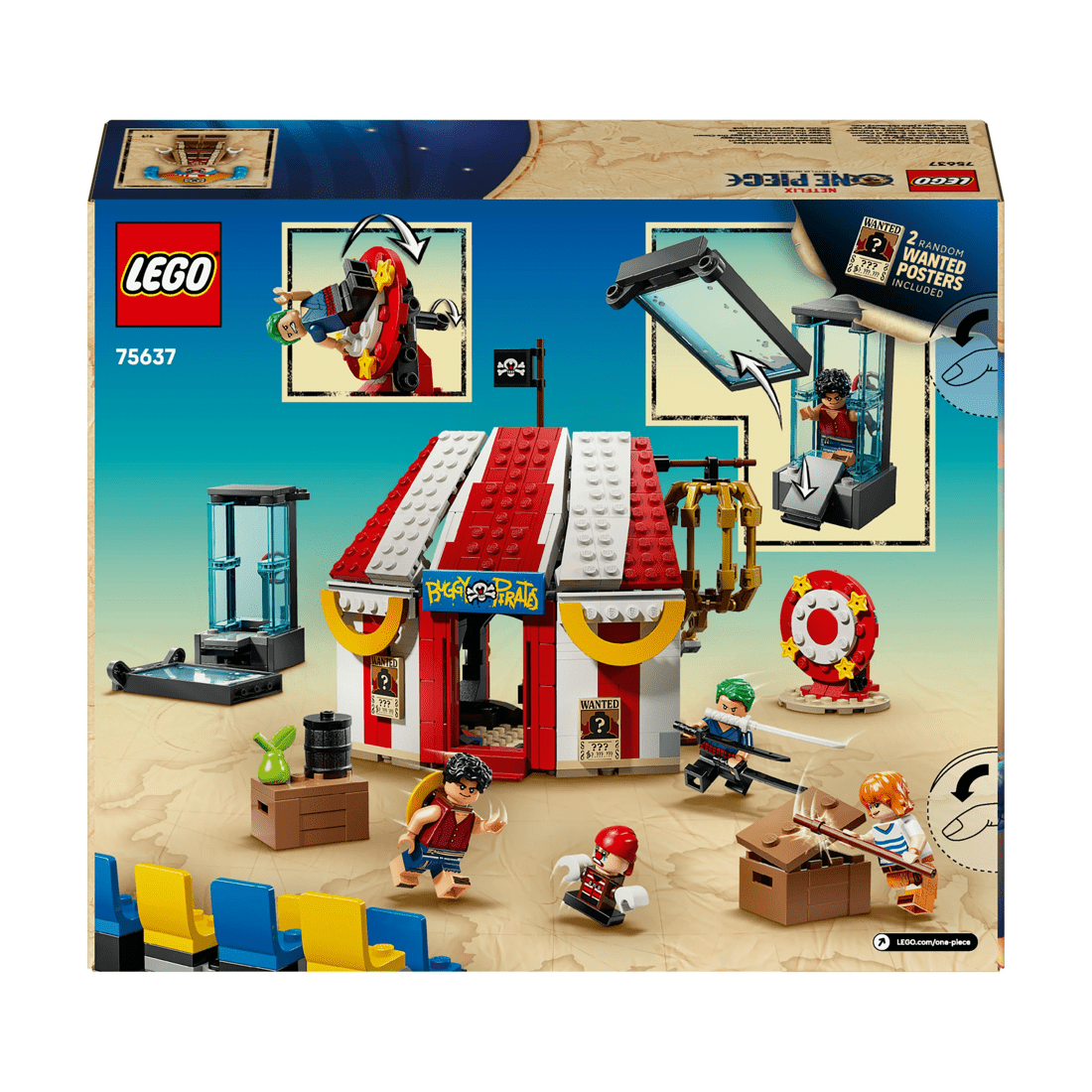 10 LEGO ONE PIECE Buggy the Clown's Circus Tent 75637, 10 of 10