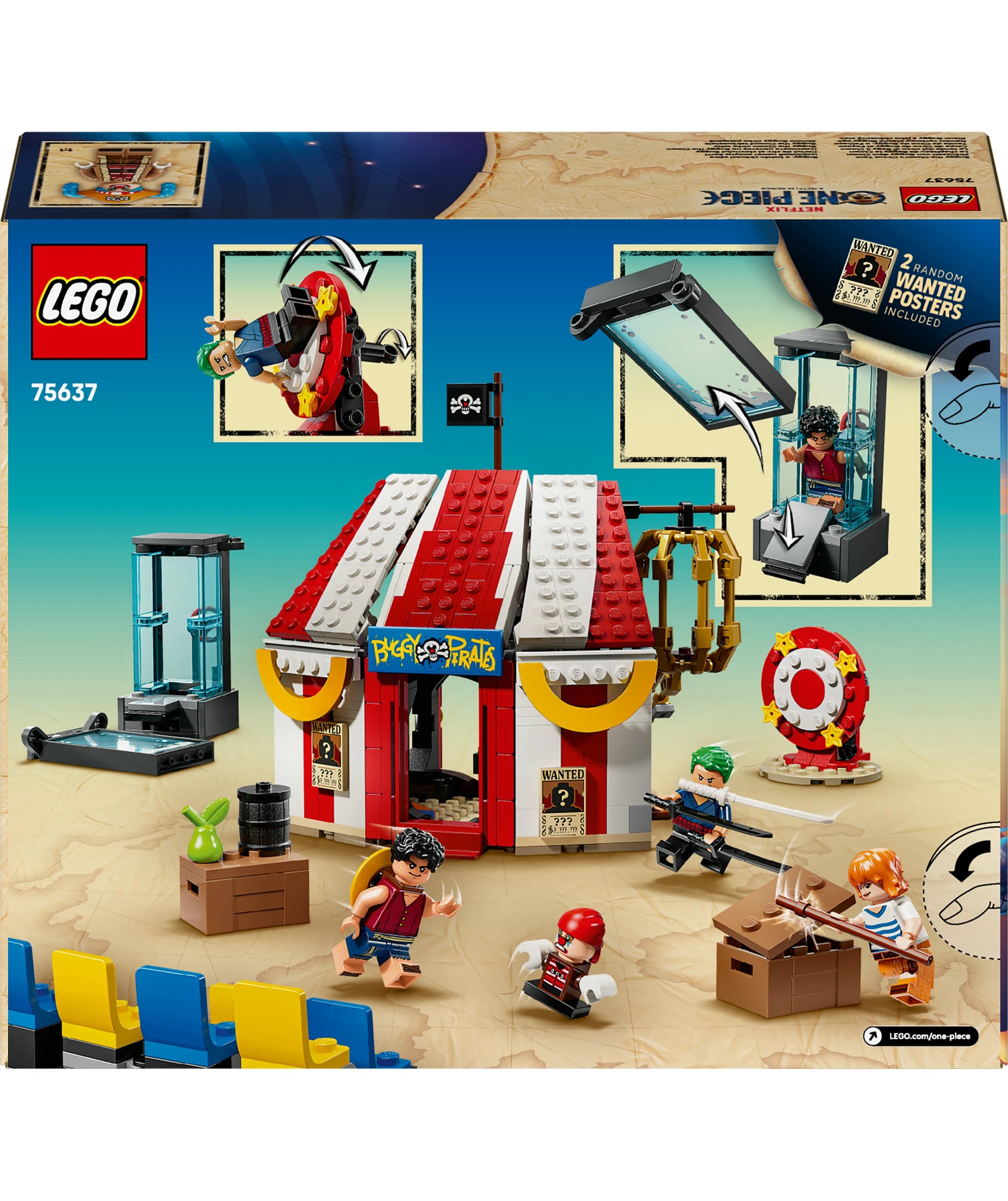 10 LEGO ONE PIECE Buggy the Clown's Circus Tent 75637, 10 of 10