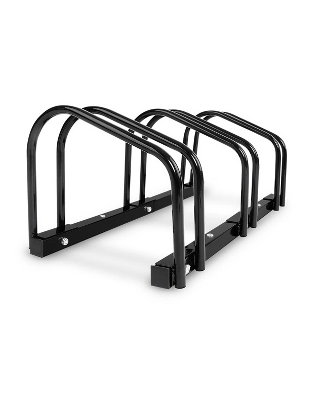 Weisshorn 3 Bike Stand Rack Bicycle Storage Floor Parking Holder Cycling - B