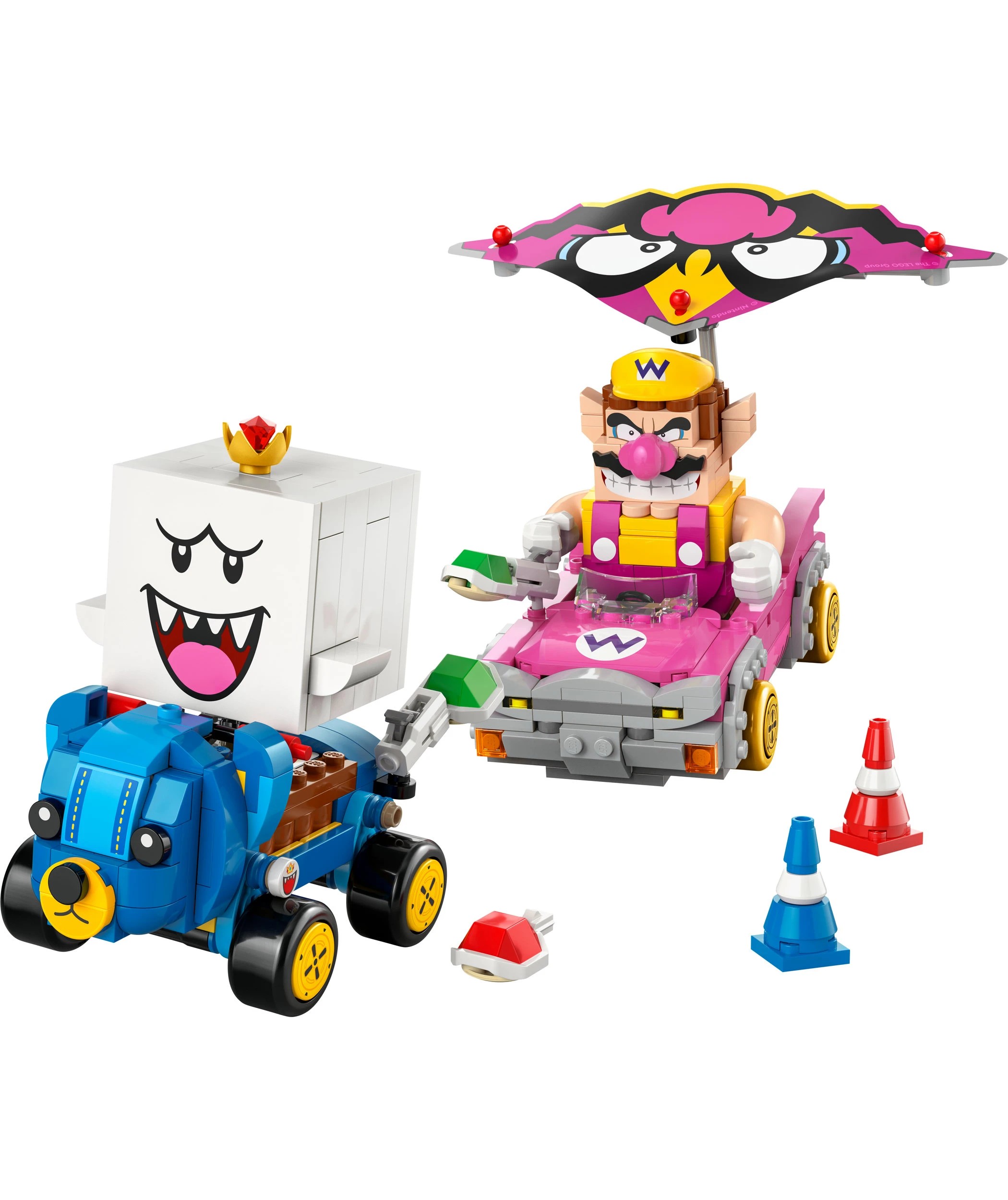 2 LEGO Super Mario: Mario Kart Wario & King Boo 72038, 2 of 10