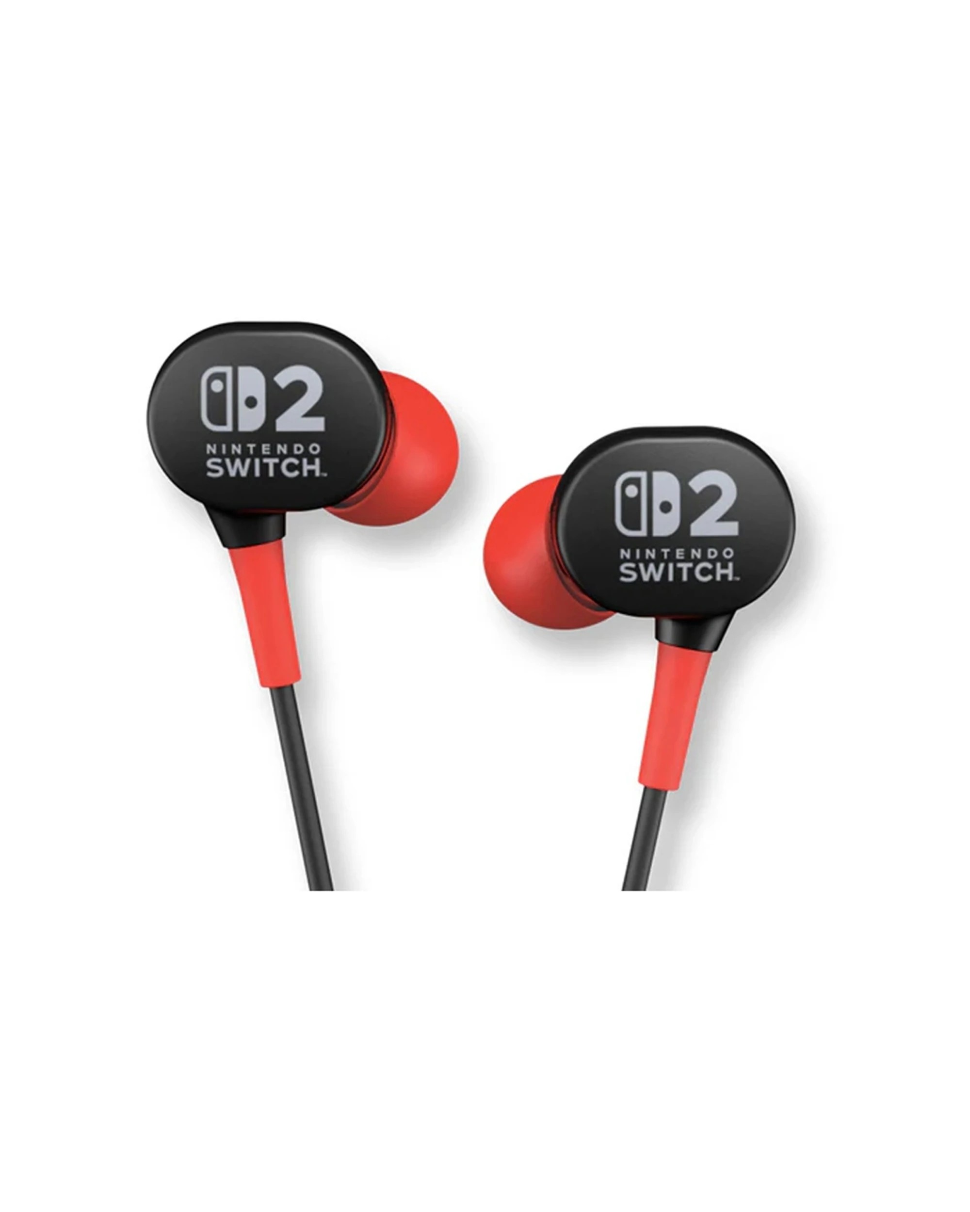 3 PowerA Nintendo Switch 2 Wired Earbuds With Mic & Drawstring Bag 3.5mm - Black, 3 of 7