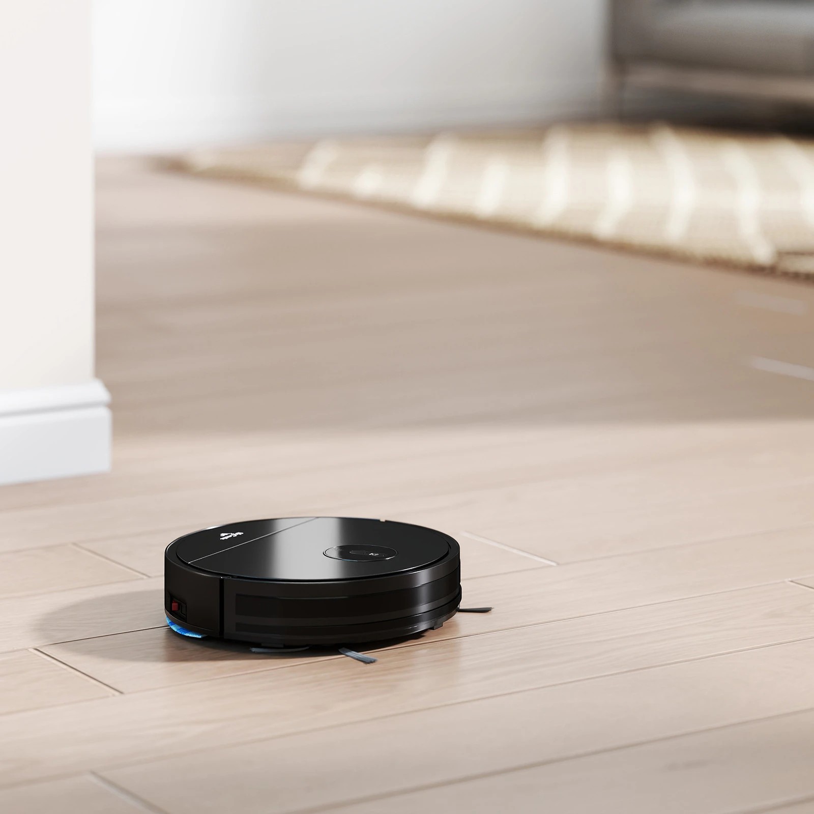 4 MyGenie Vortex Wet and Dry Robotic Vacuum - Black, 4 of 10