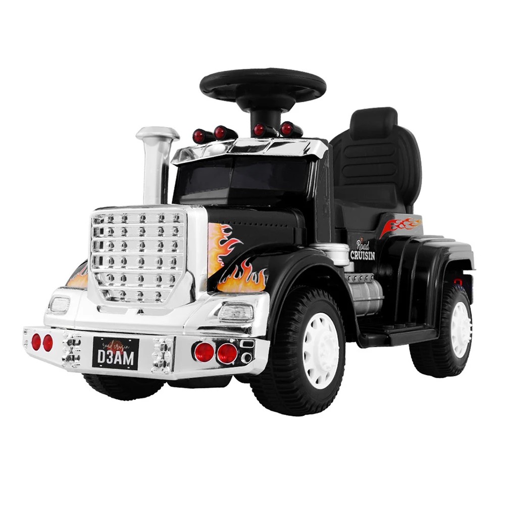 1 Rigo Kids Electric Ride On Car Truck Motorcycle Motorbike Toy Cars 6V - Black, 1 of 5