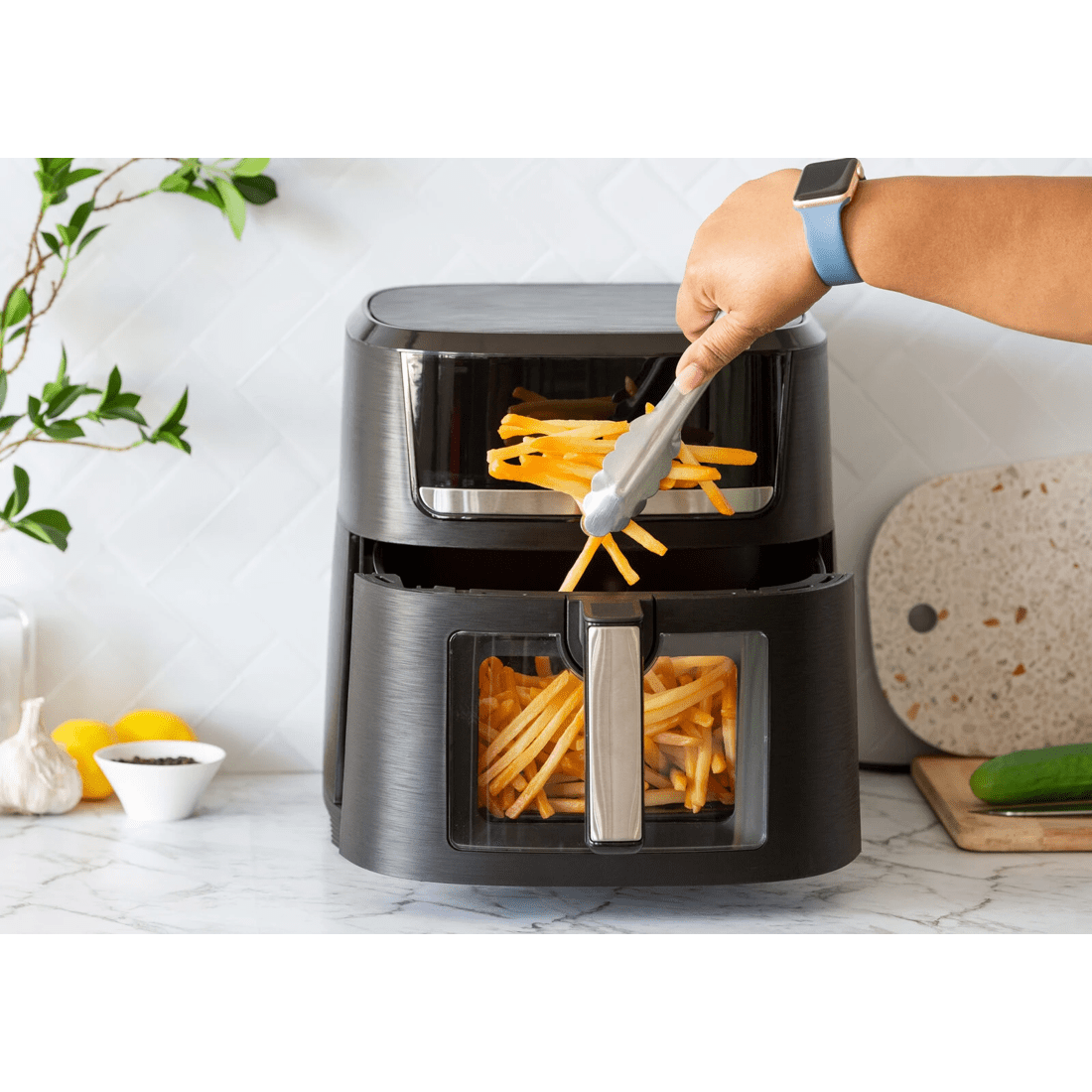 2 Healthy Choice 1700 Watts 10L Digital Air Fryer with Viewing Window, 2 of 6