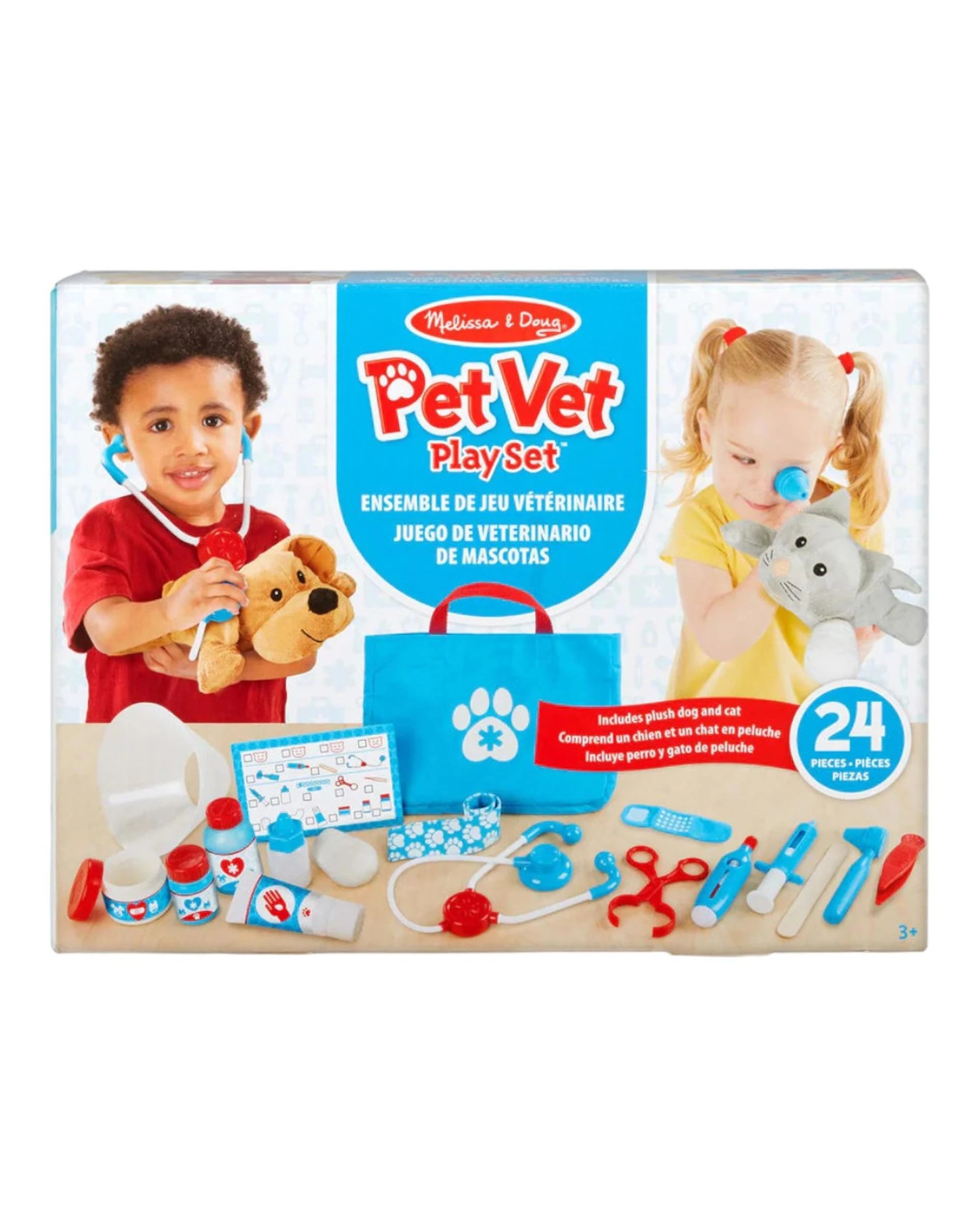 1 Melissa and Doug Examine and Treat Pet Vet Play Set, 1 of 6