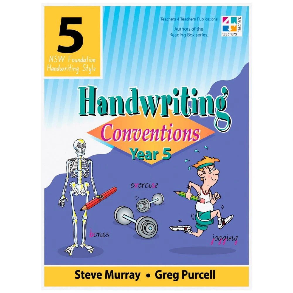 1 Handwriting Conventions NSW Practice Book Year 5, 1 of 1