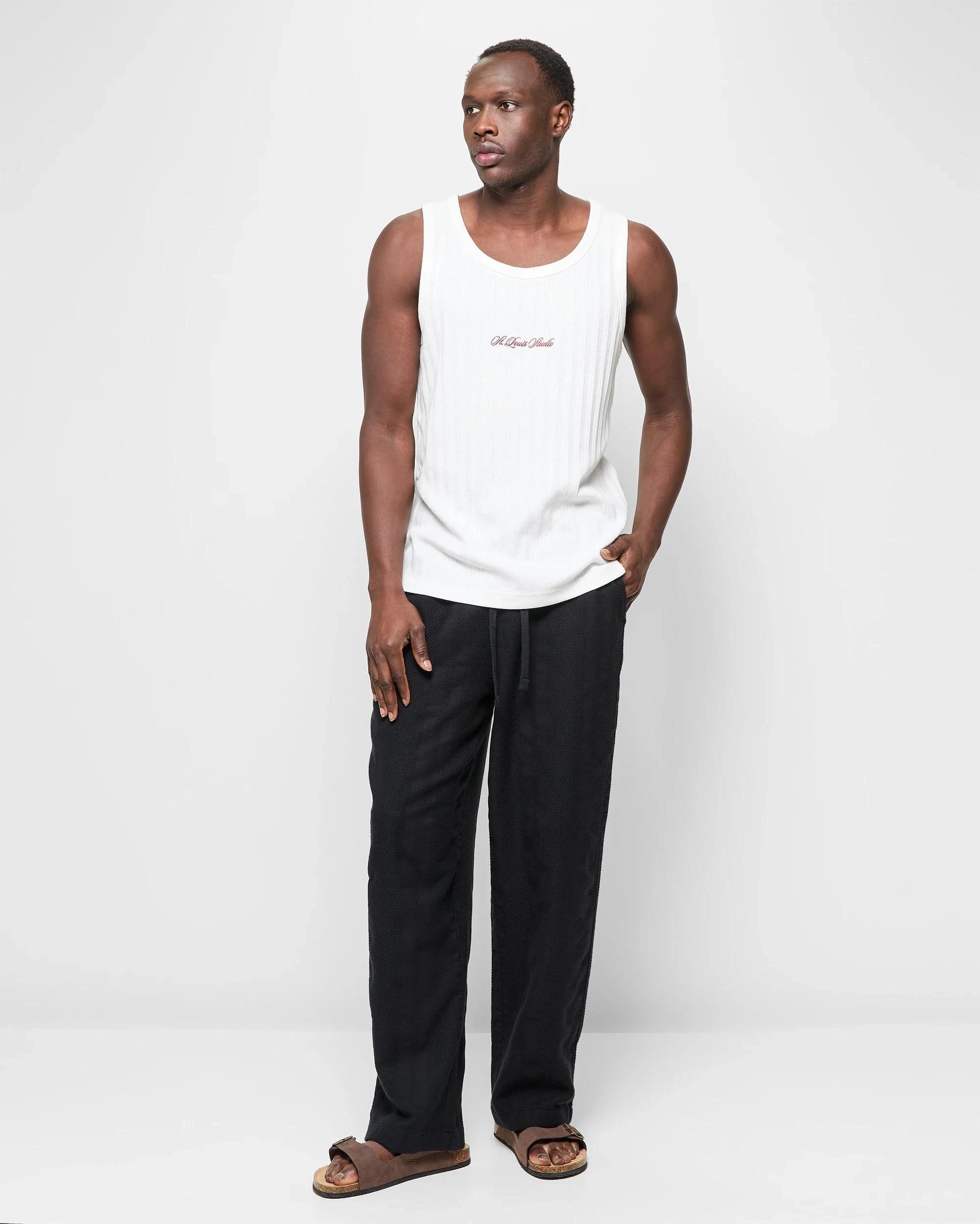 2 Australian Cotton Beach Pants - Commons BLACK, 2 of 5