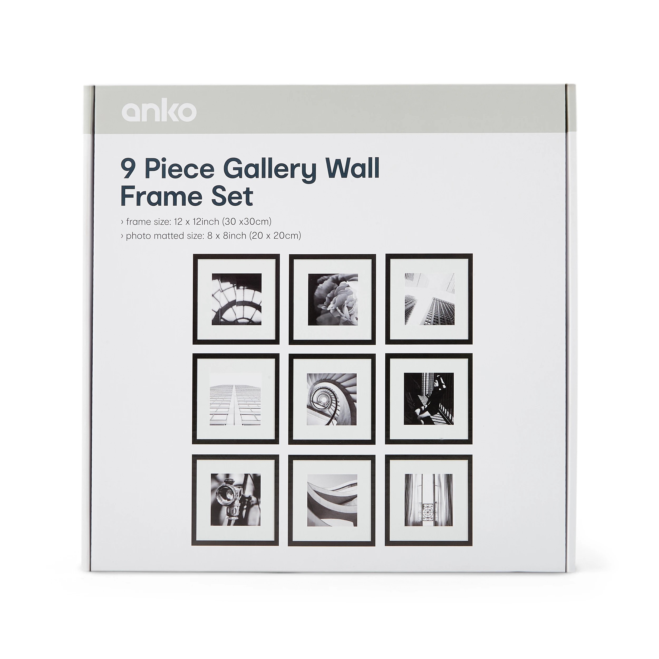 4 9 Piece Gallery Wall Frame Set - Black, 4 of 4