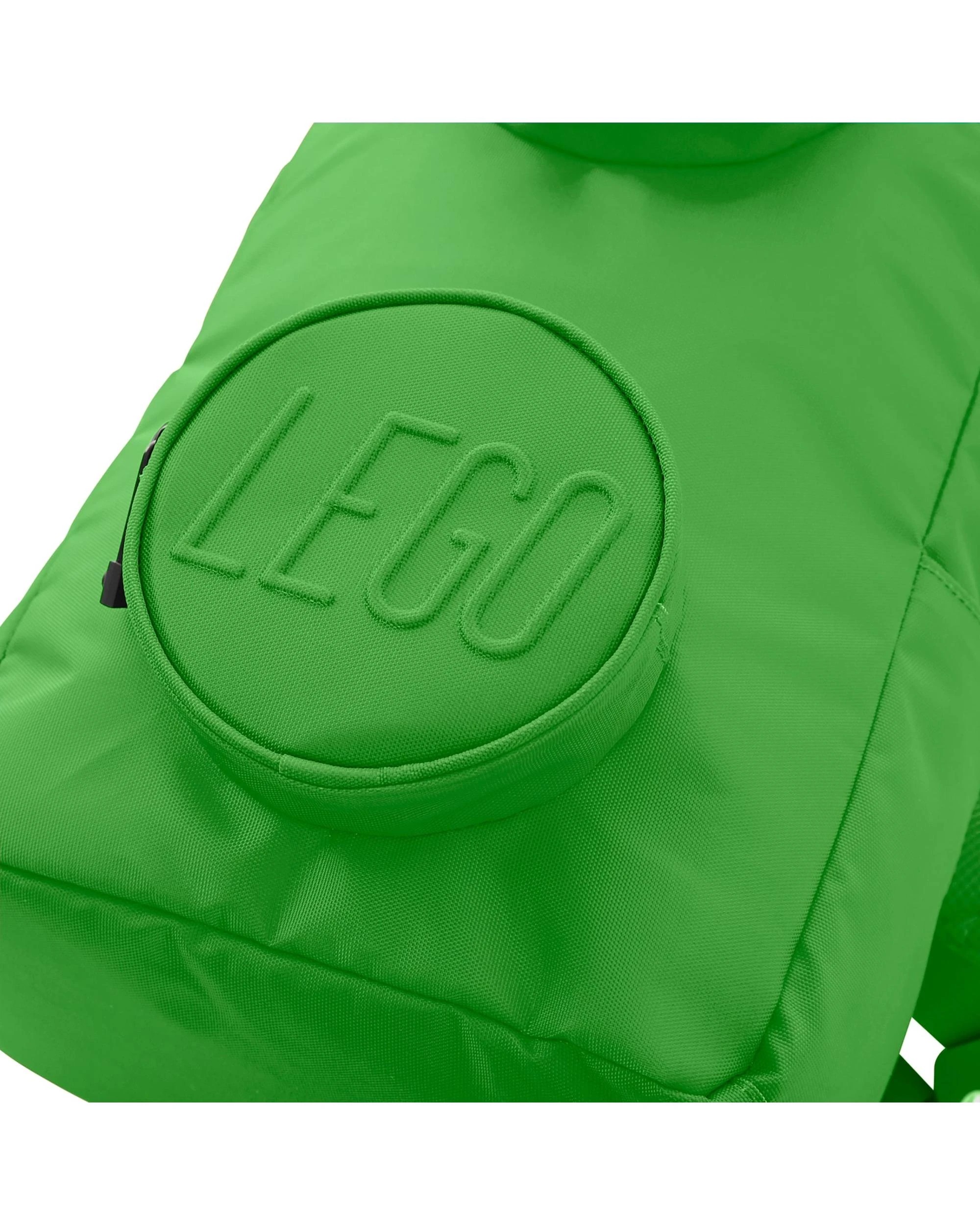 2 LEGO Brick 1x2 Bright Green Backpack, 2 of 7