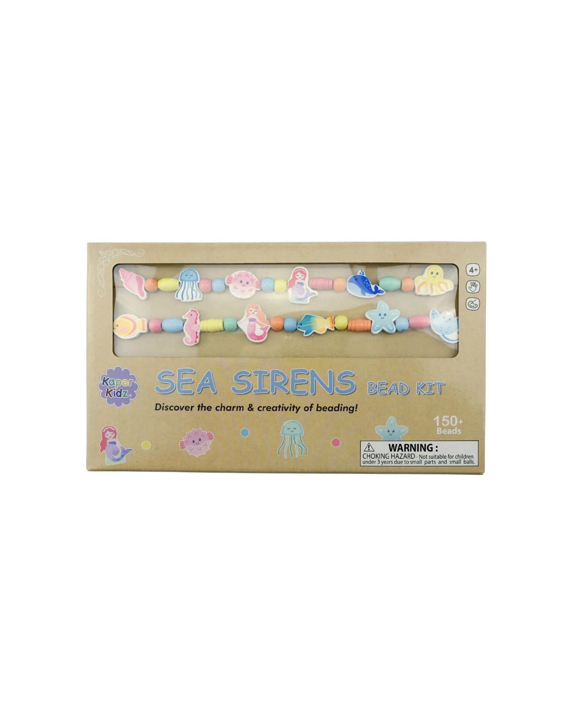 3 Kaper Kidz Sea Sirens Bead Kit And Rose Garden Bead Kit Kids Toy Set - Multi, 3 of 7