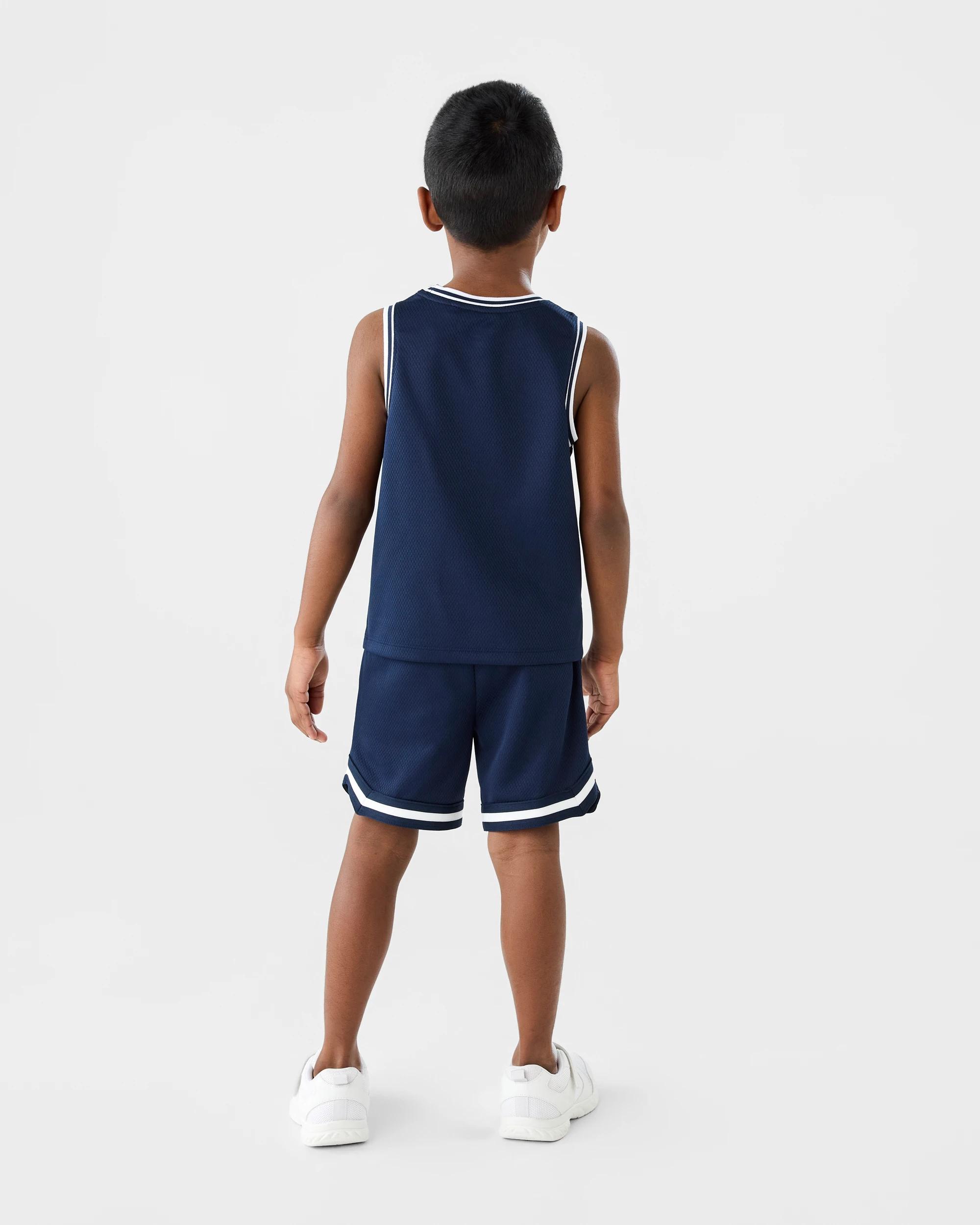 7 Mesh Shorts Dress Navy, 7 of 7