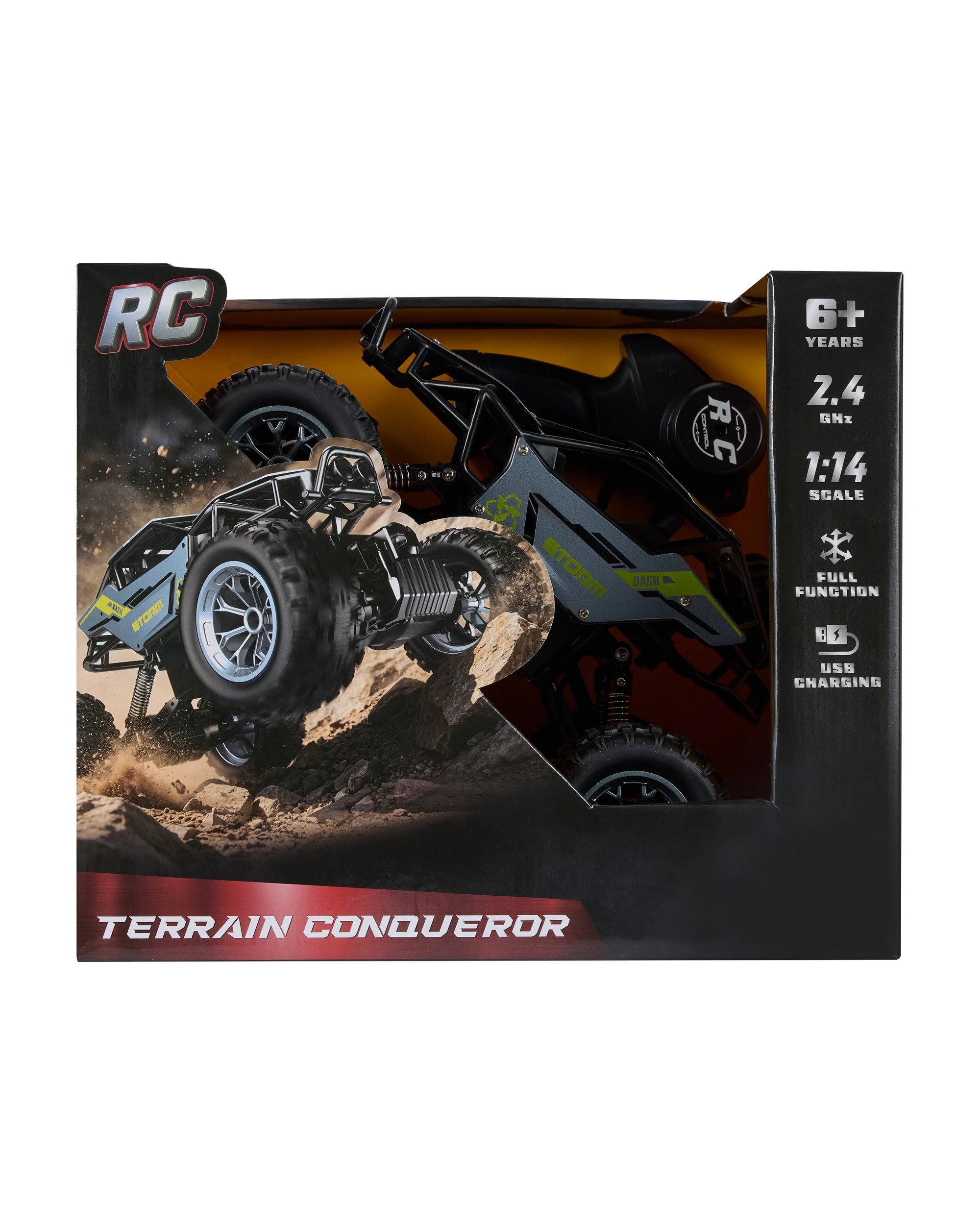 Rally Sprint Swift Terrain Conqueror Remote Control Car - Kmart