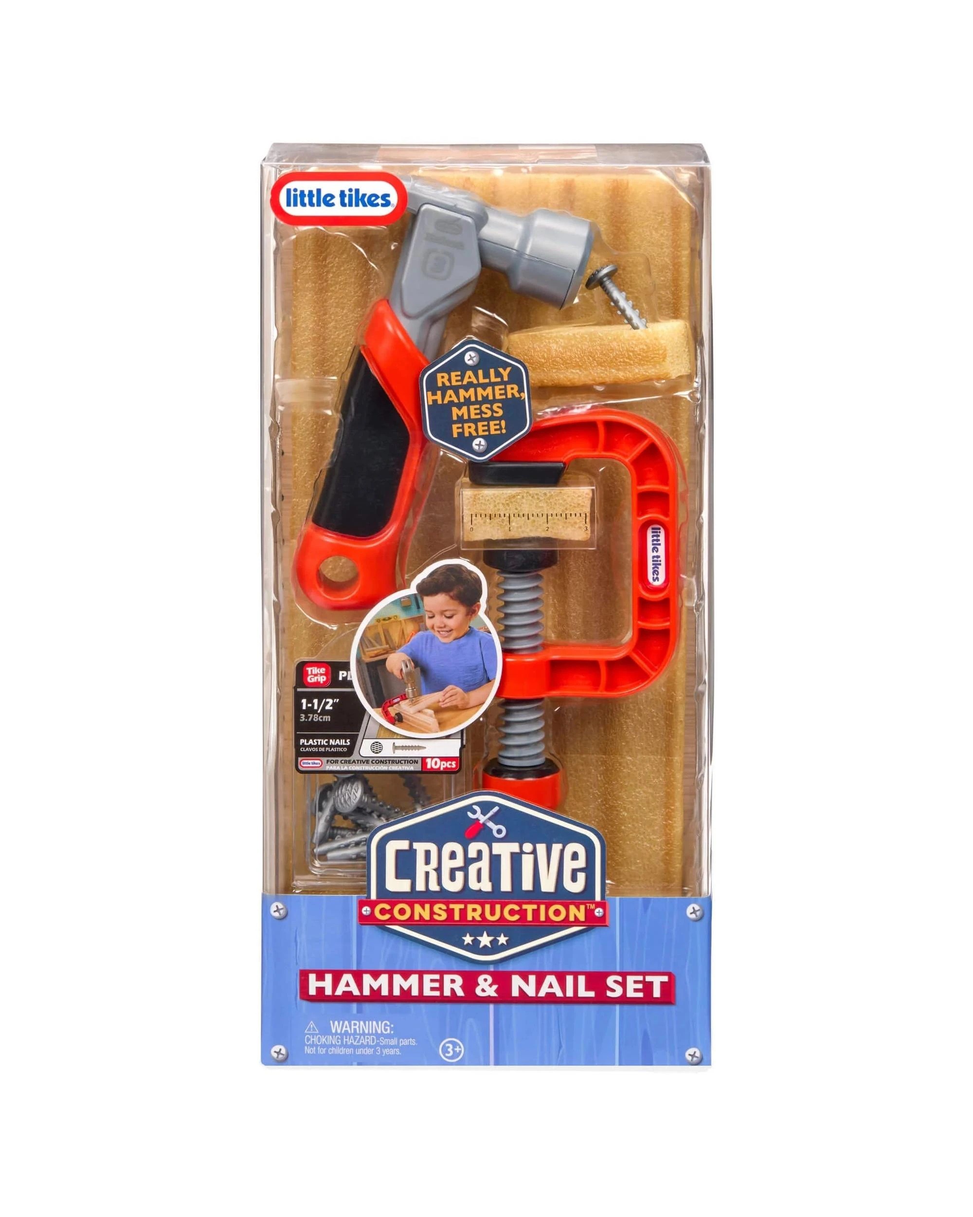 1 Little Tikes Creative Construction Hammer and Nail Set, 1 of 5