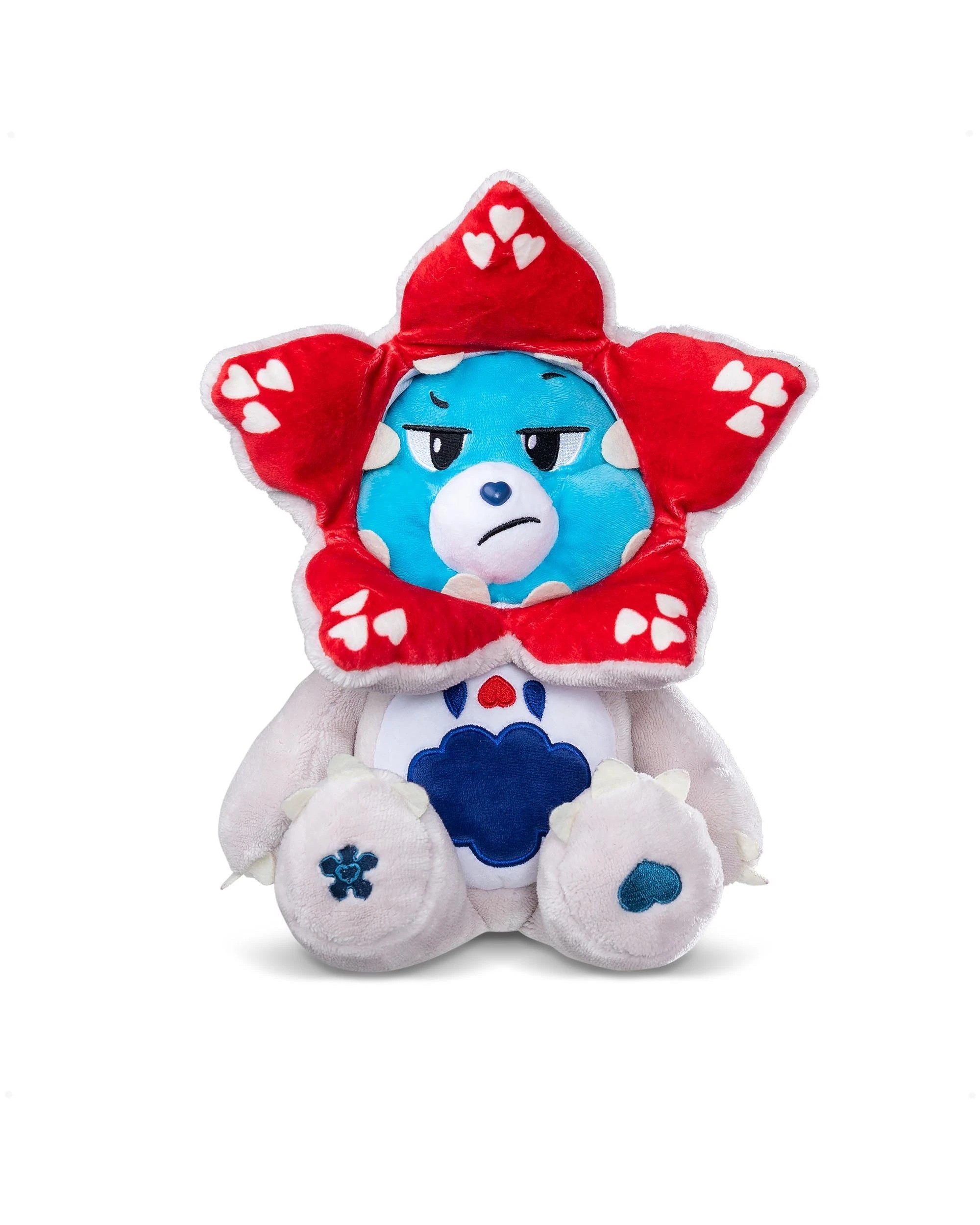 7 Care Bears x Stranger Things Cheer Bear as Eleven and Grumpy Bear as The Demogorgon Plush 2 Pack Boxed Set, 7 of 10