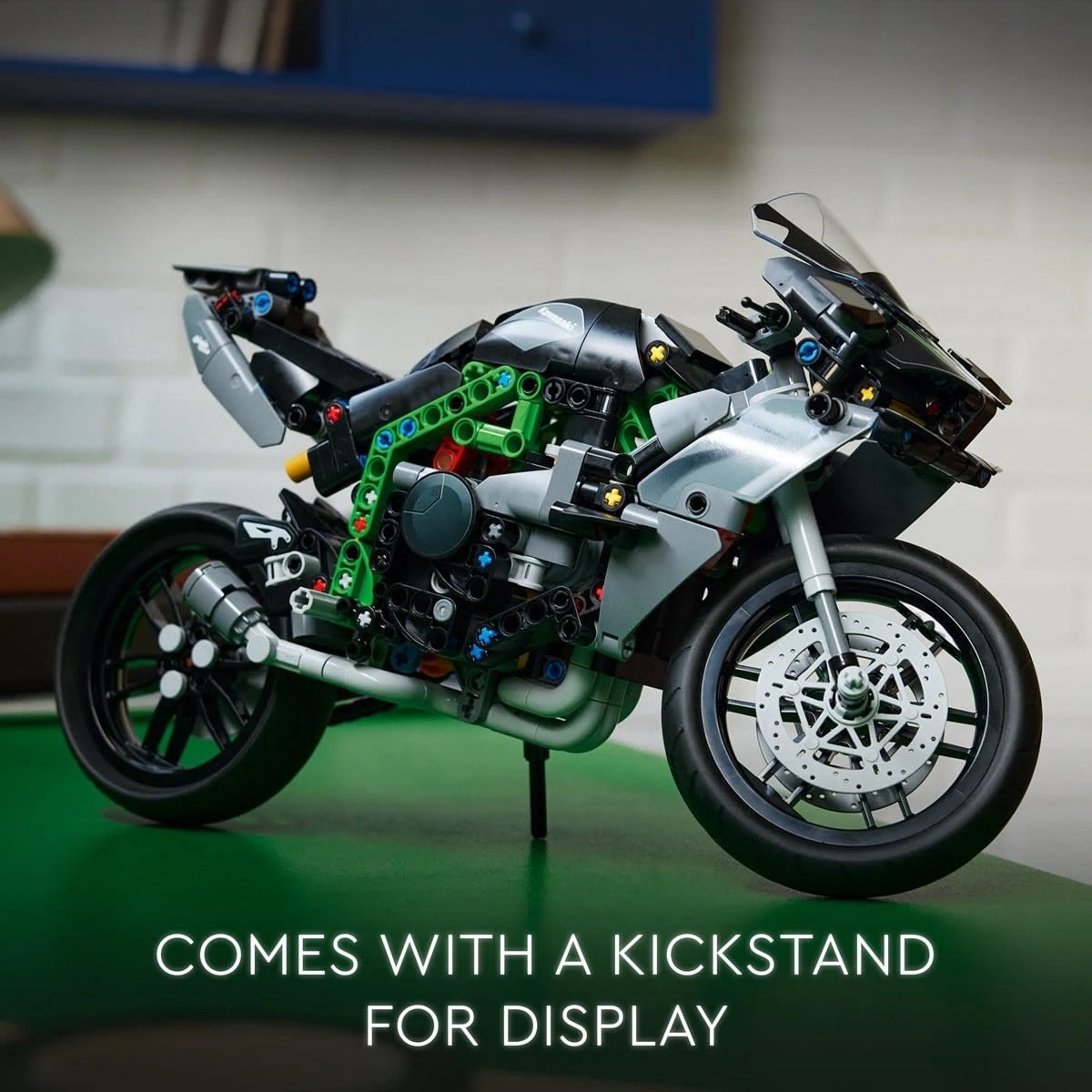 6 LEGO Technic Kawasaki Ninja H2R Motorcycle 42170, 6 of 10