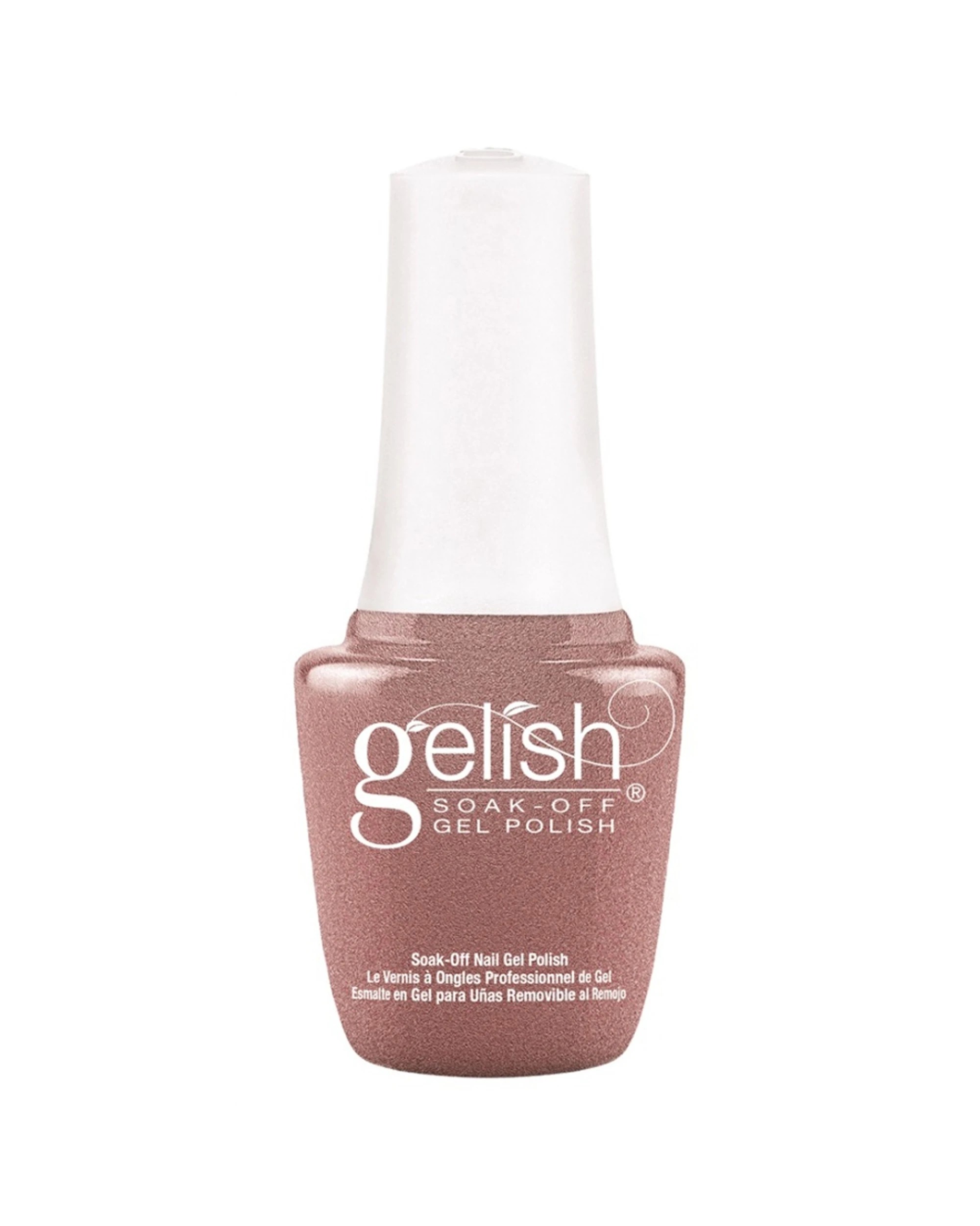 1 Gelish Mini UV LED Soak Off Gel Nail Polish Glamour Queen 9ml - Pink, 1 of 2