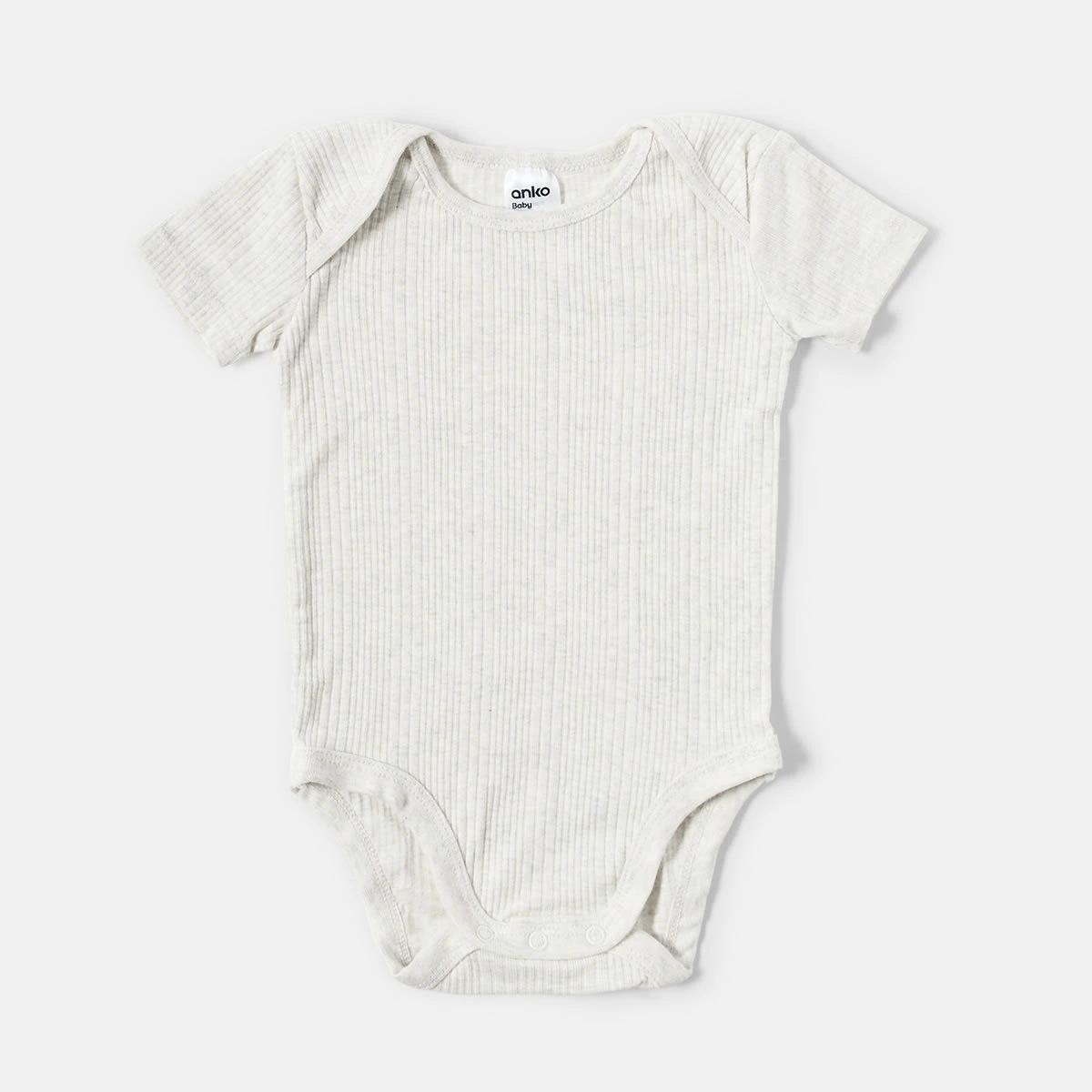 6 5 Pack Short Sleeve Bodysuits Blue, 6 of 10