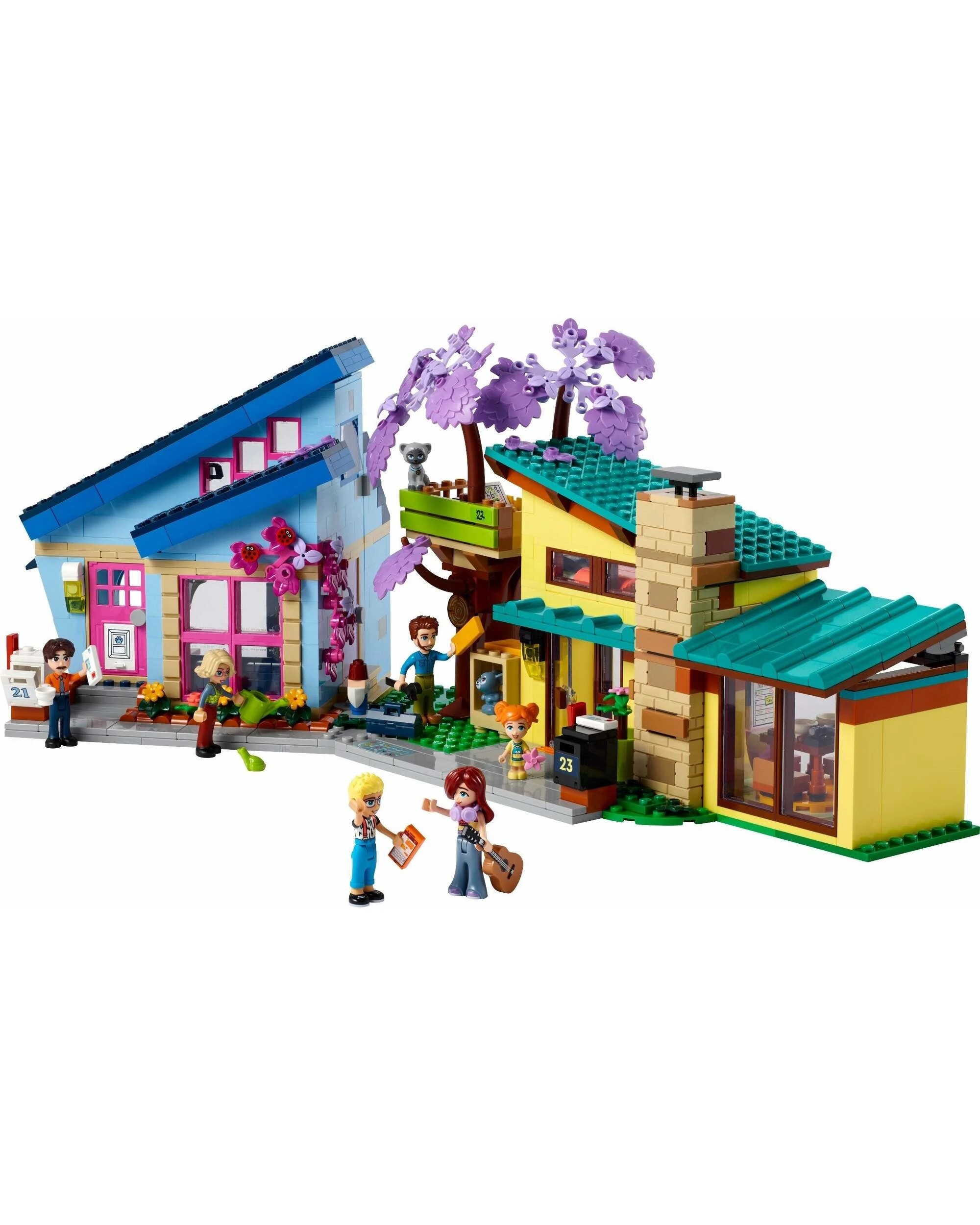 1 LEGO Friends Series 42620 Olly and Paisley's Family Houses, 1 of 5