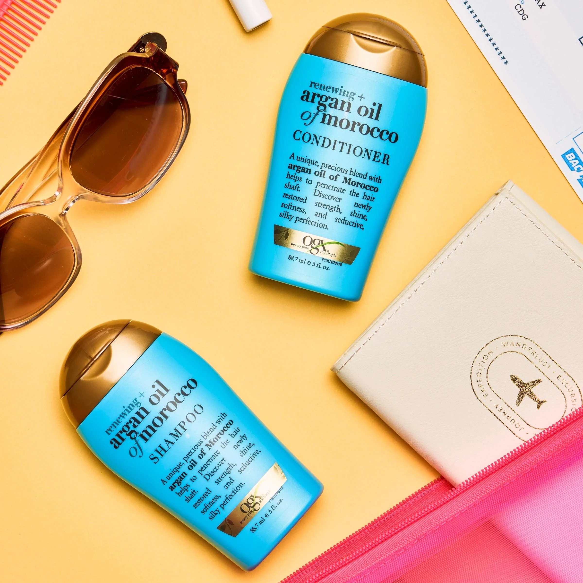 6 Target OGX Renewing + Repairing & Shine Argan Oil Of Morocco Shampoo For Dry & Damaged Hair 88.7ml - Blue, 6 of 6