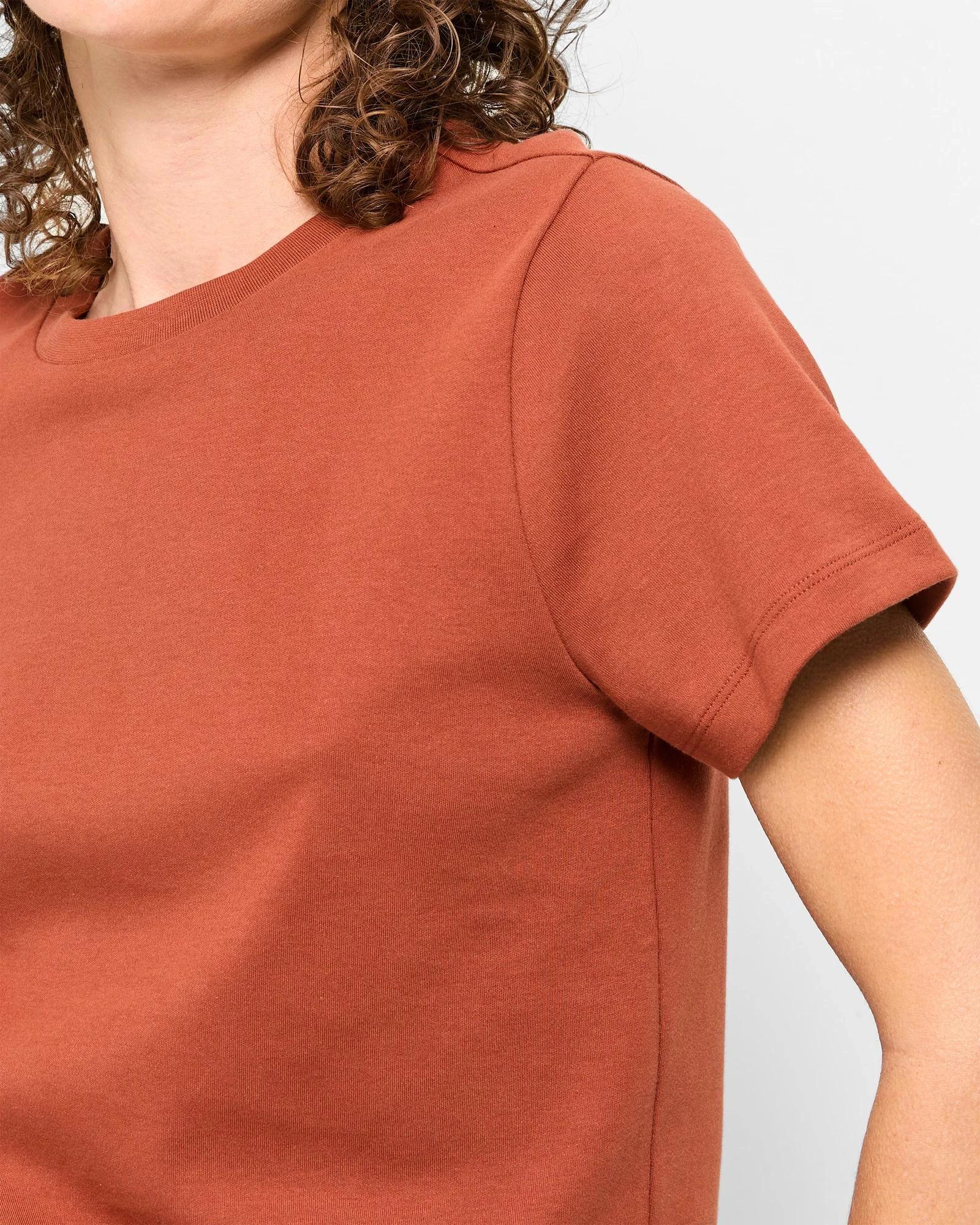 5 Target Australian Cotton Interlock Neat T-Shirt DESERT, 5 of 5