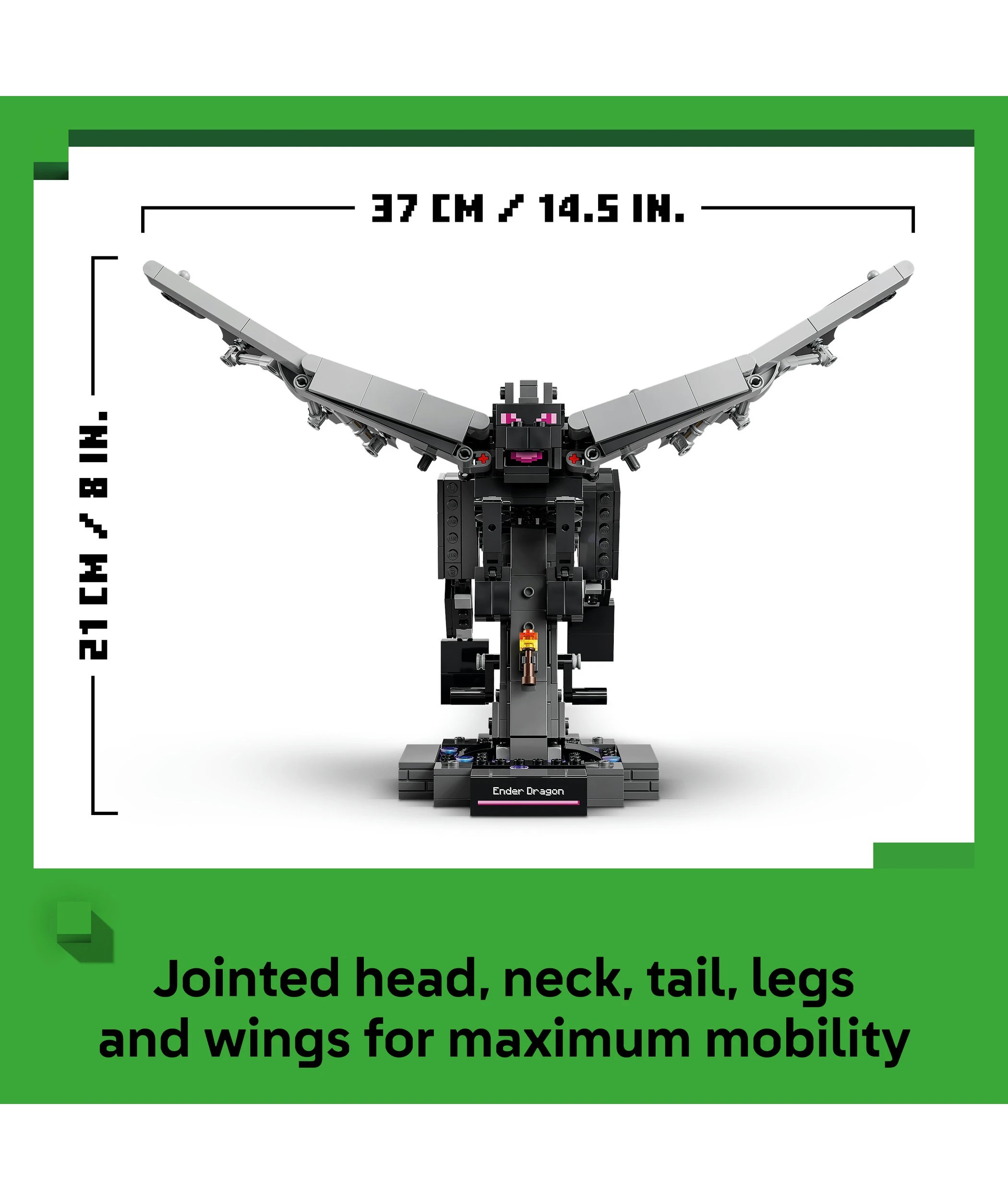 4 LEGO Minecraft The Ender Dragon 21595, 4 of 10