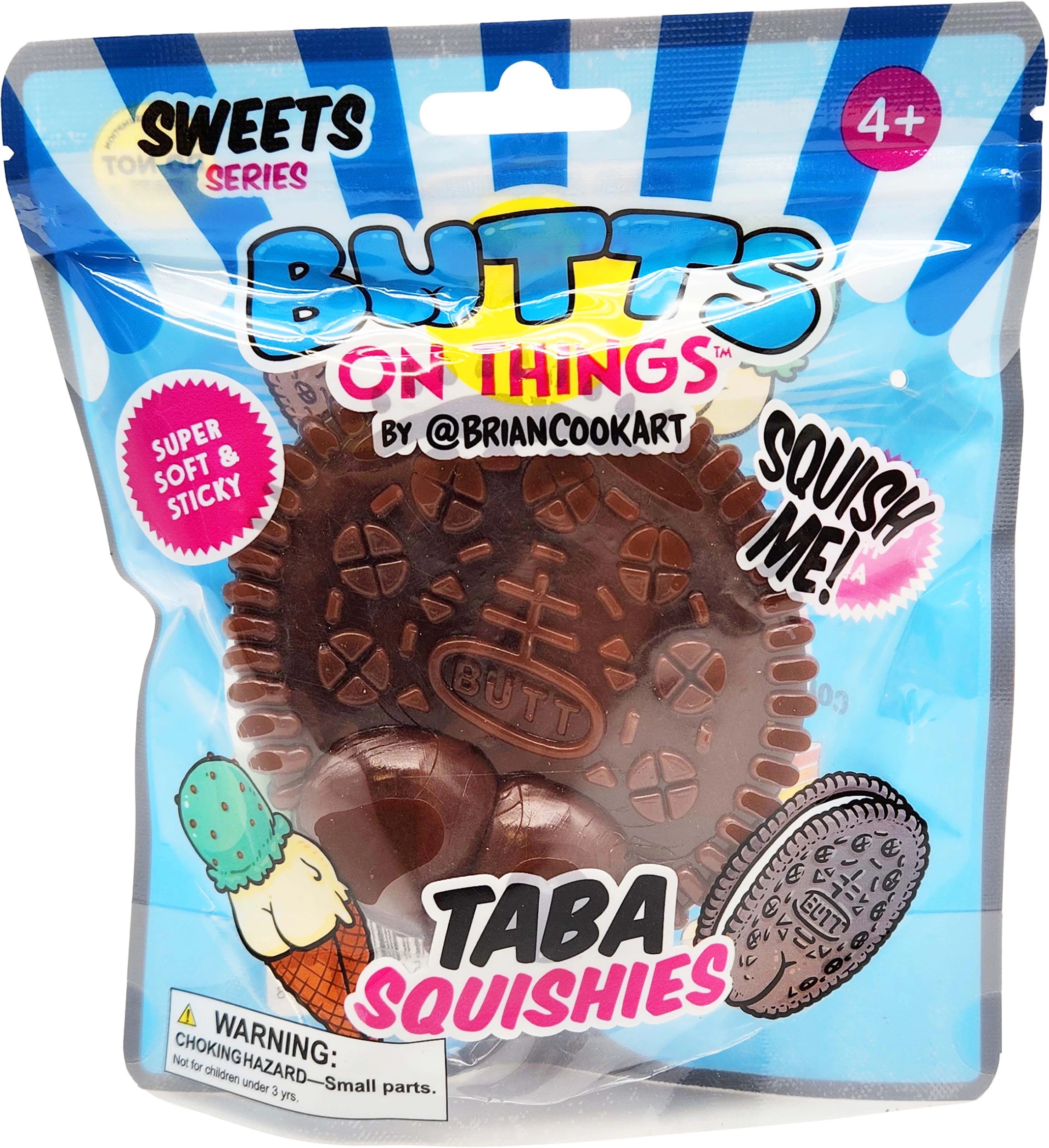 2 Butts On Things Taba Squishies - Assorted, 2 of 9