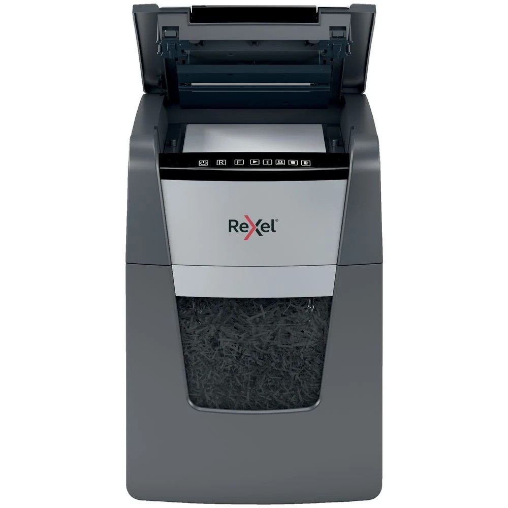 2 Rexel Optimum 100X AutoFeed Shredder, 2 of 5