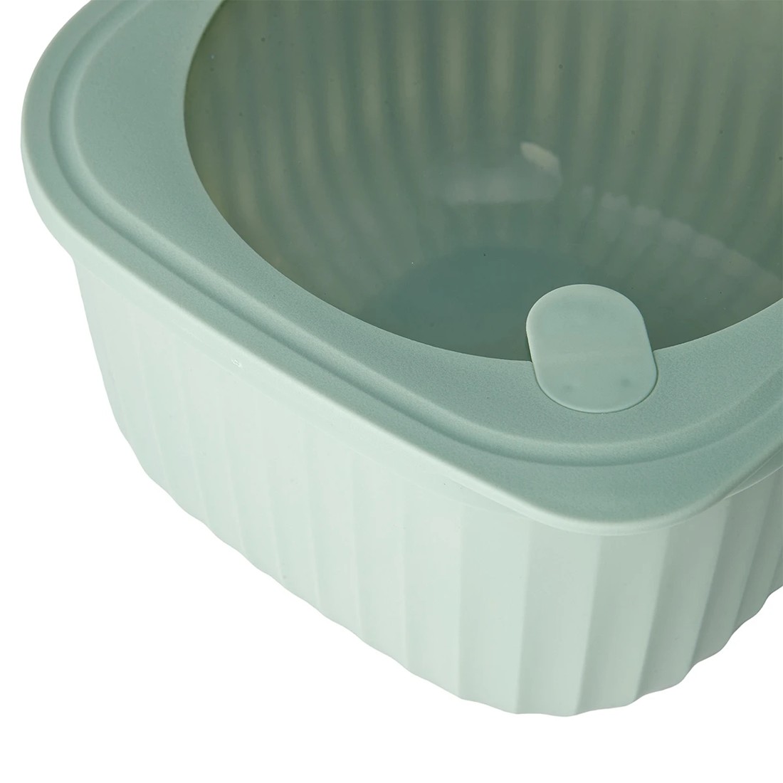 6 4 Piece Square Nested Food Storage Set - Green, 6 of 10