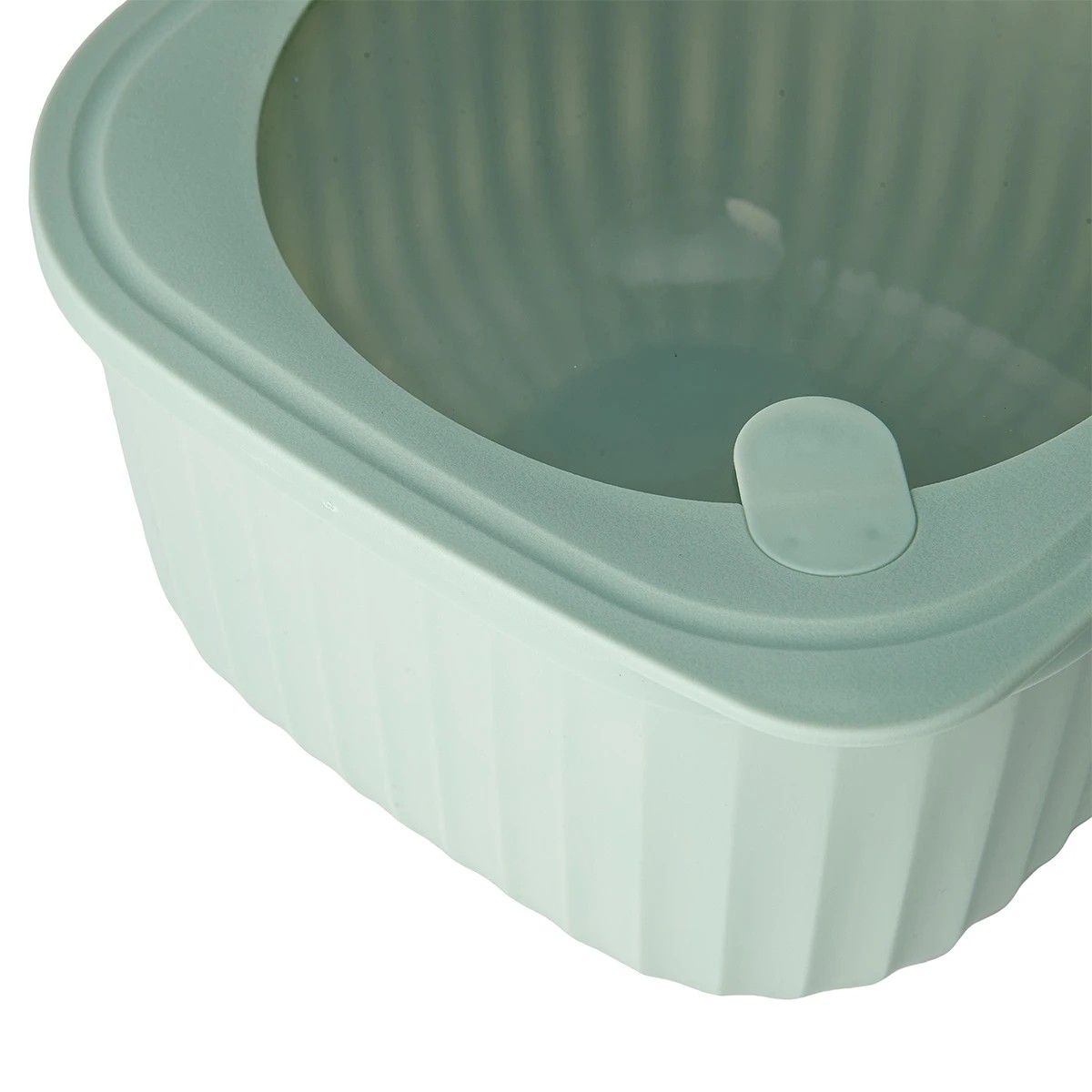 6 4 Piece Square Nested Food Storage Set - Green, 6 of 10