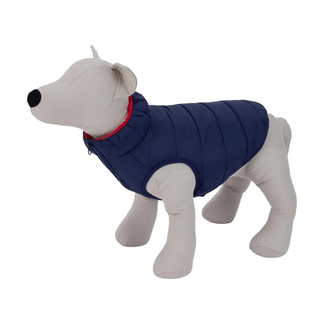 2 Pet Puffer Jacket - Small, Navy, 2 of 10