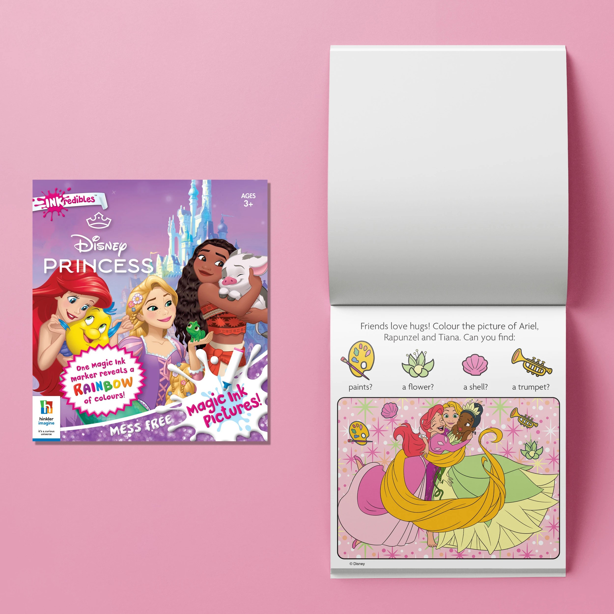 8 INKredibles Disney Princess Mess-Free Activity Kit - Book, 8 of 9