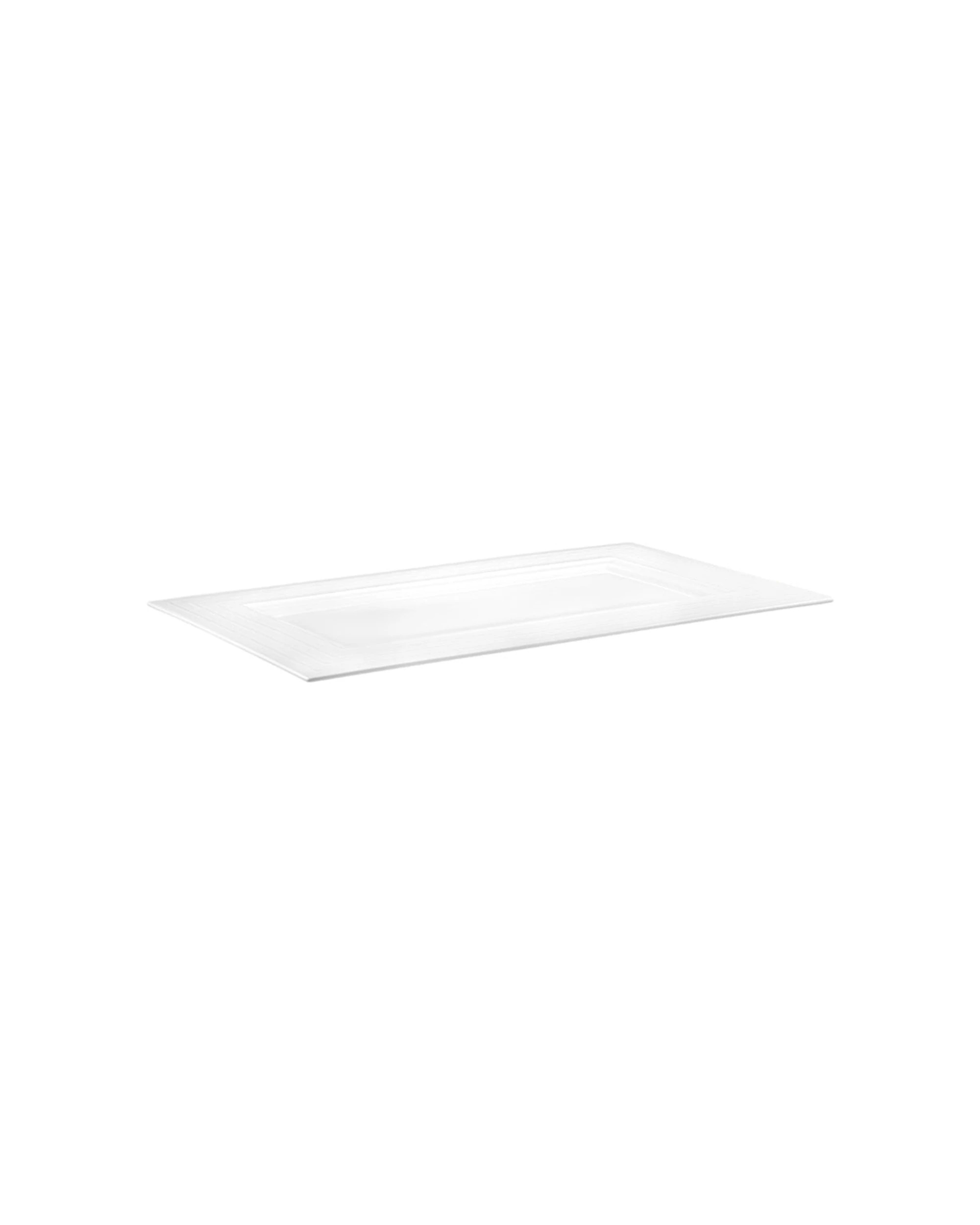 2 Maxwell & Williams Cashmere Rectangular Porcelain Platter Gift Boxed 42x26cm - White, 2 of 4