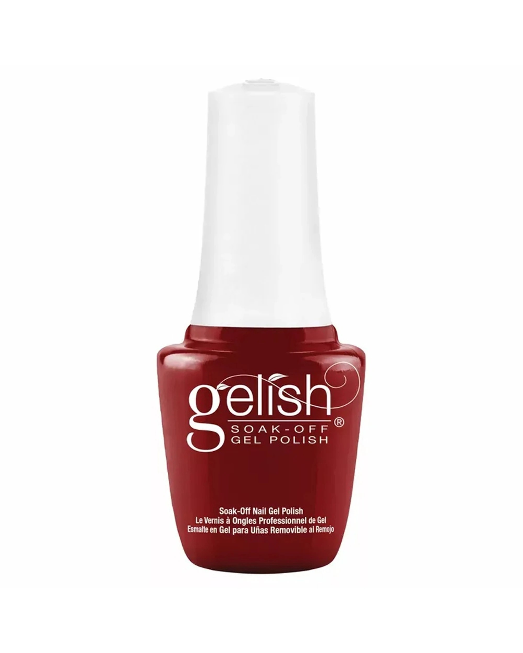 1 Gelish Mini UV LED Soak Off Gel Nail Polish 9ml Roses - Red, 1 of 2