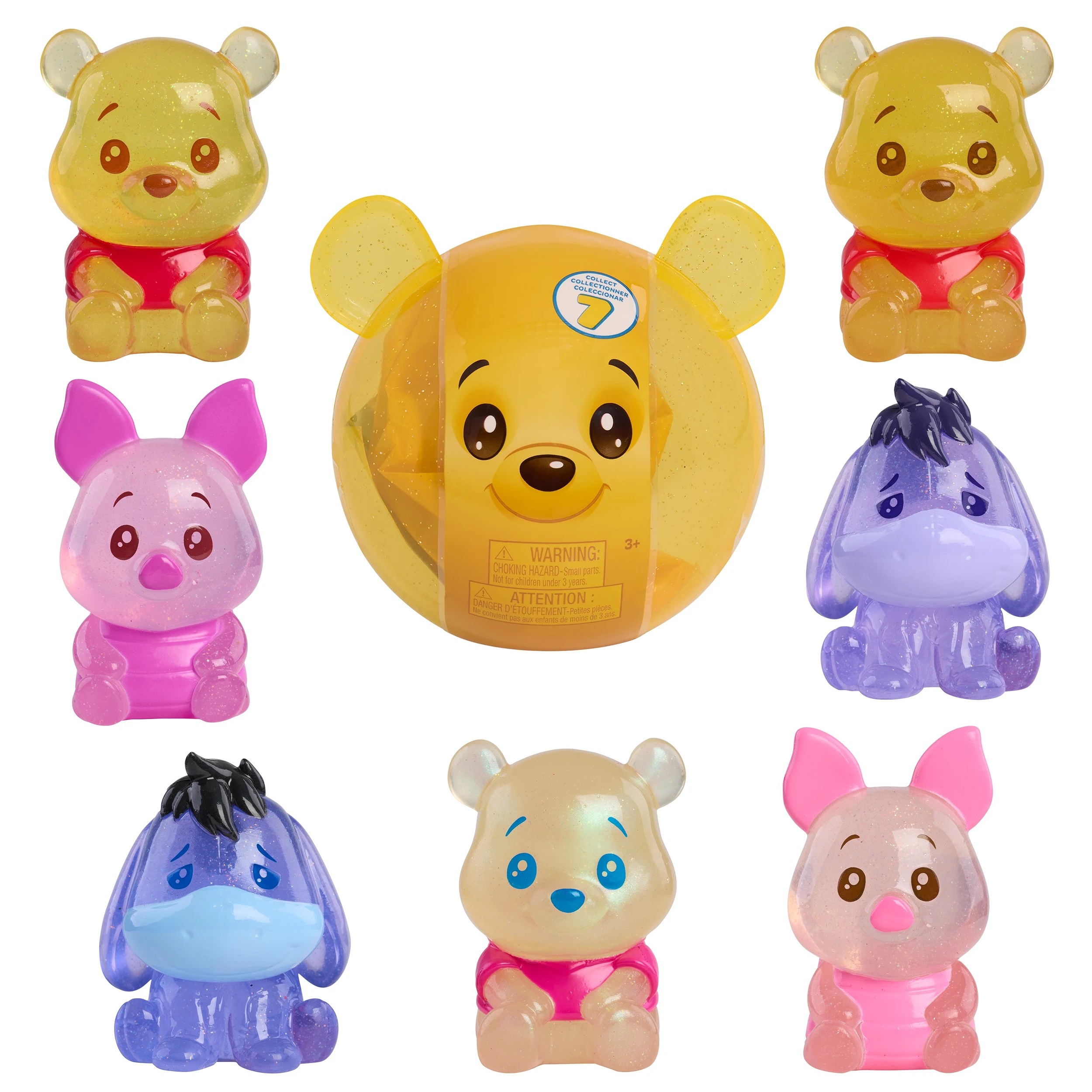 9 Disney Winnie the Pooh Bear‑y Squishy Figures - Assorted - Multi, 9 of 10