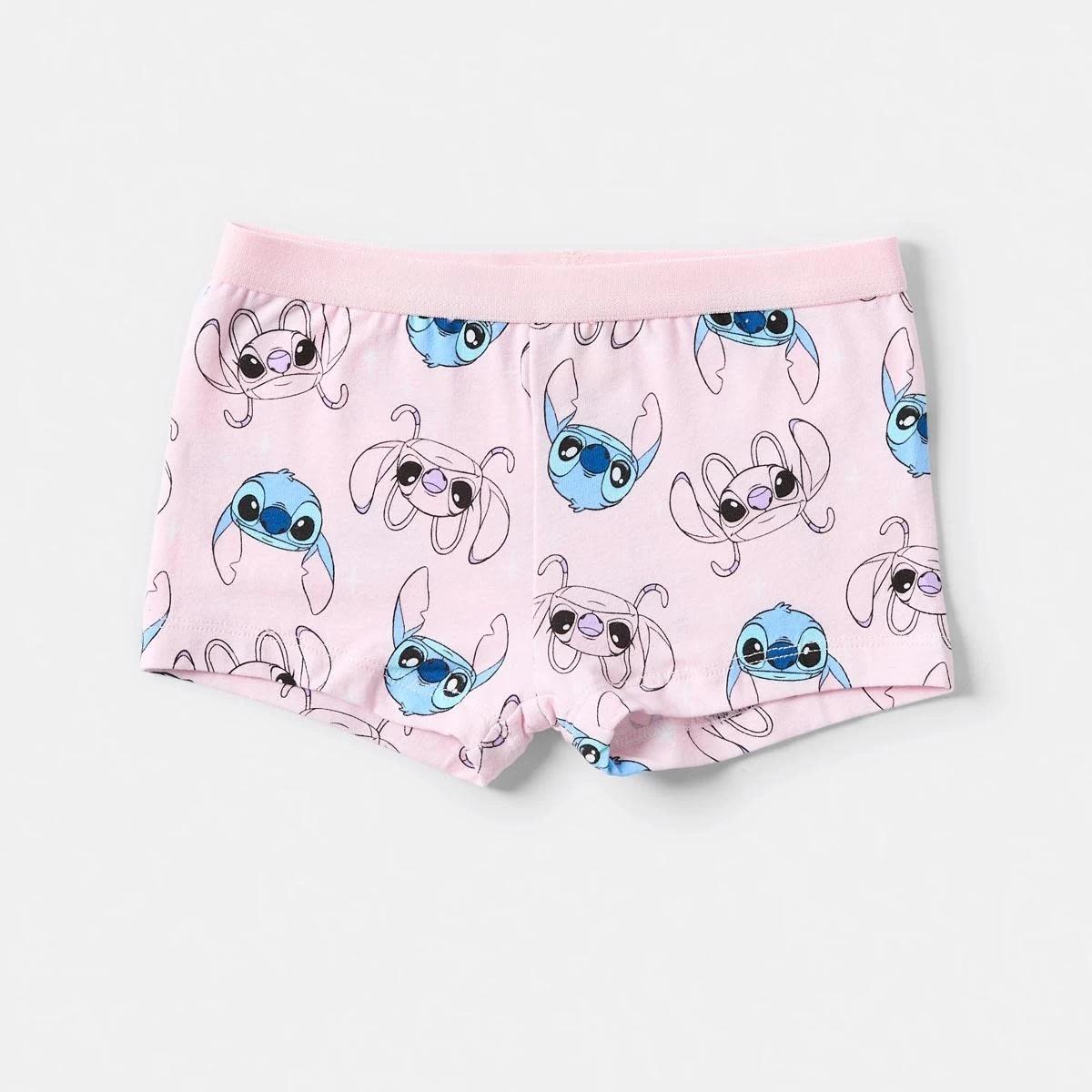 4 3 Pack Disney Lilo & Stitch License Shorties PINK STITCH, 4 of 5