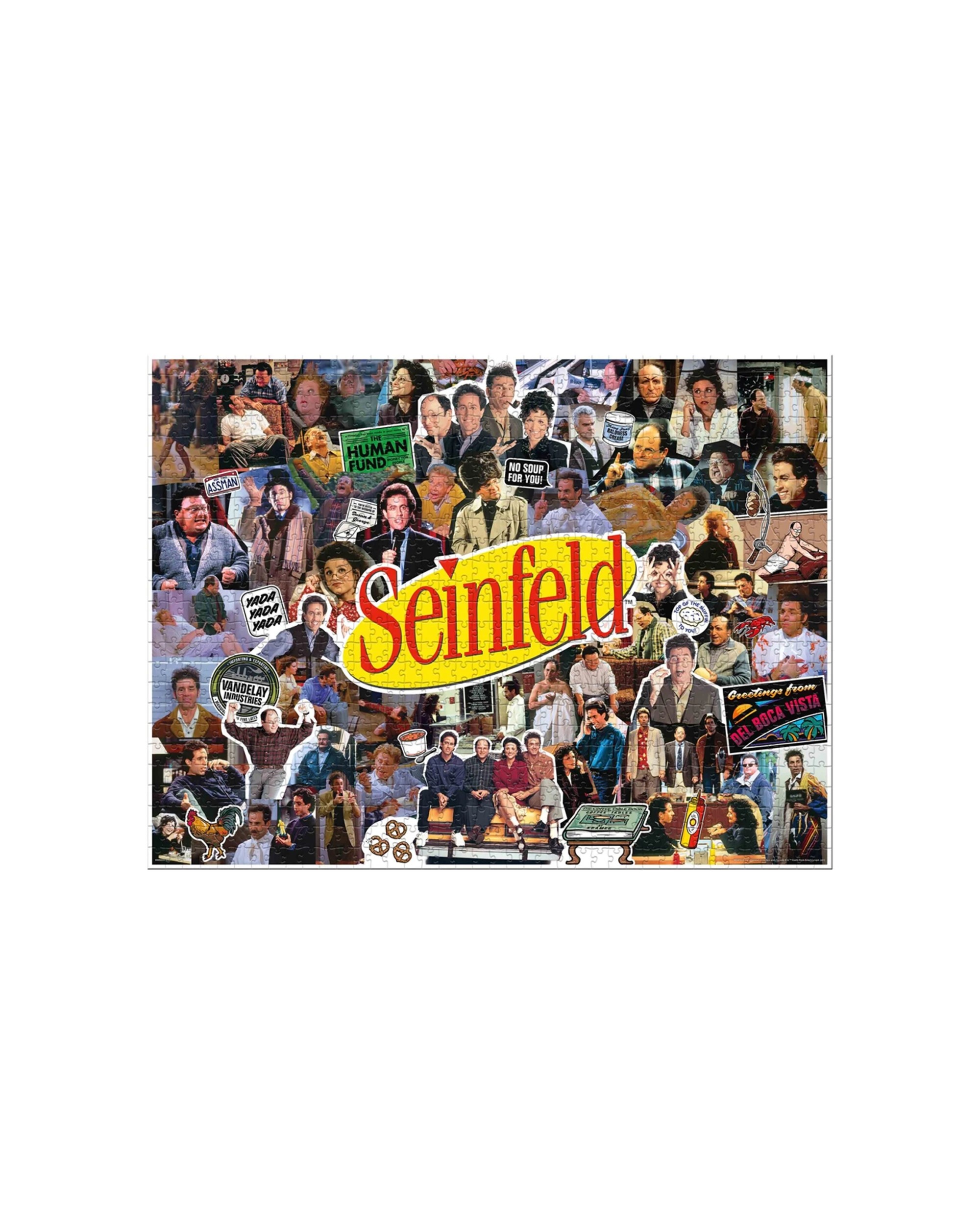 2 Seinfeld Top Trumps 1000 Piece Kids Family Jigsaw Puzzle Game - Multi, 2 of 3