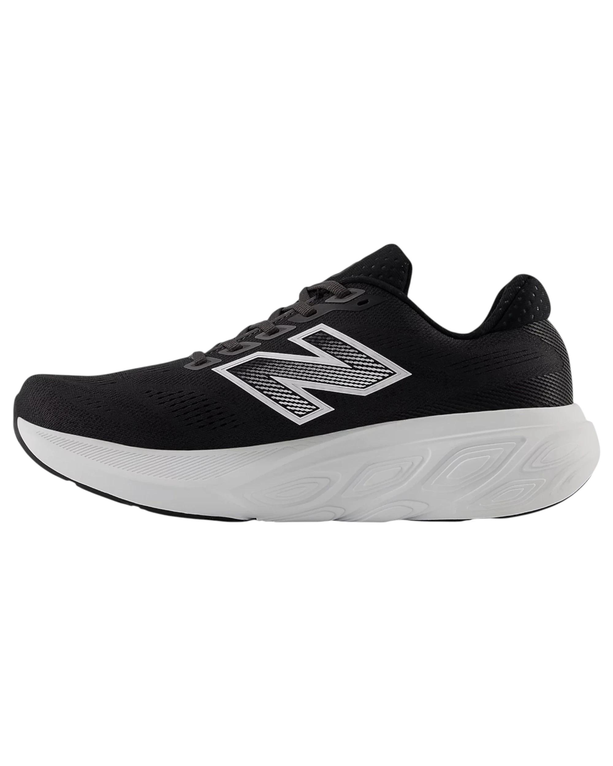 3 New Balance Mens Fresh Foam X 880v15 Black/ White Athletic Shoes BLACK/WHITE, 3 of 6