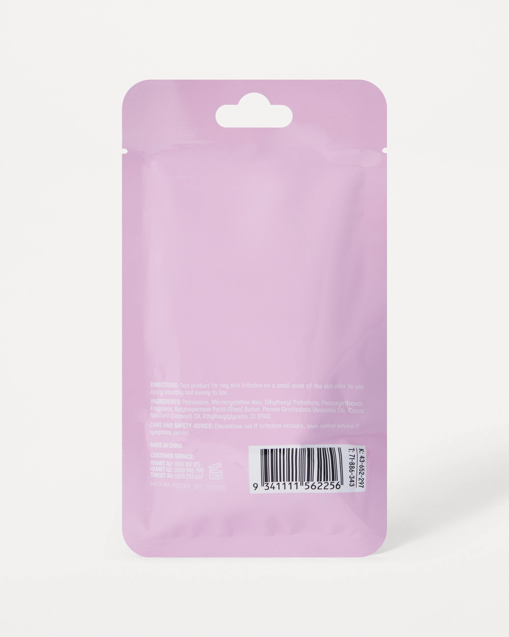 5 OXX Skincare Raspberry Ripple Scented Lip Balm - Coconut Oil, Avocado Oil and Shea Butter, 5 of 5