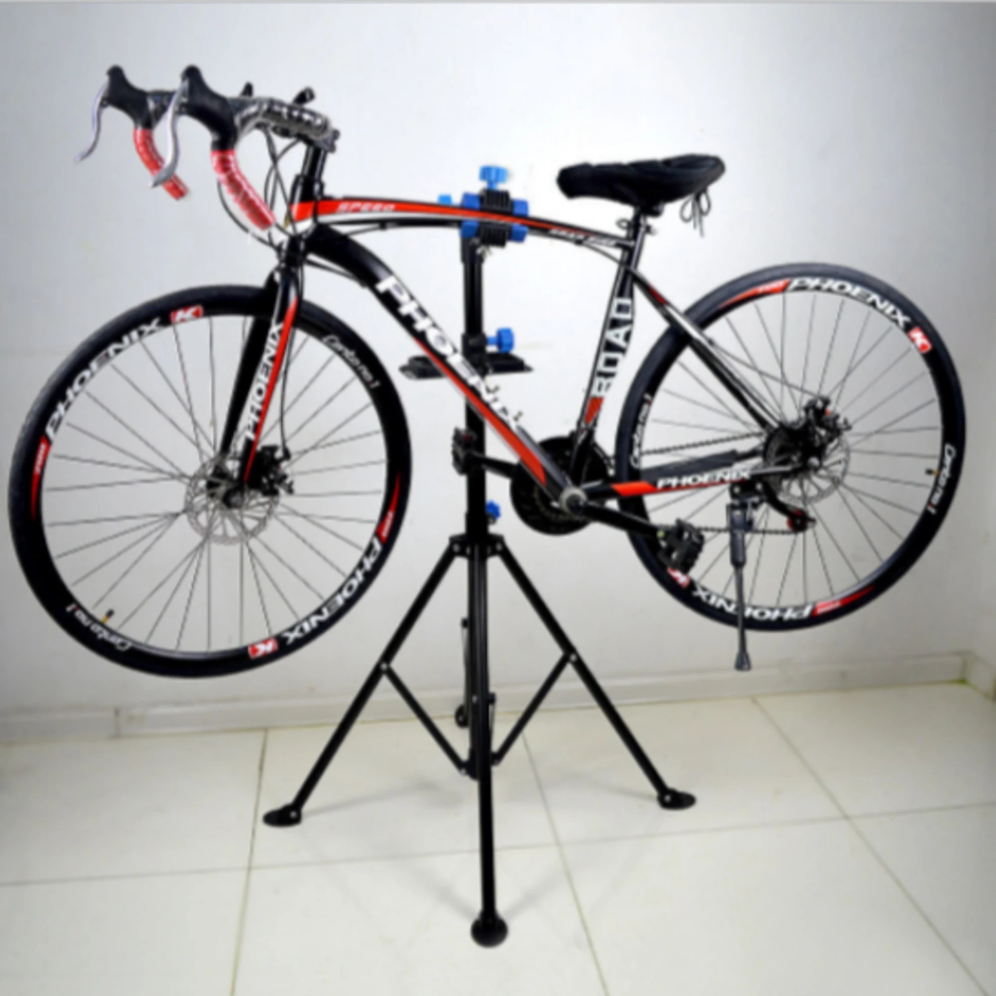 2 Elora Bicycle Bike Stand Rack Steel Mount Holder Platform Hanger Storage, 2 of 9