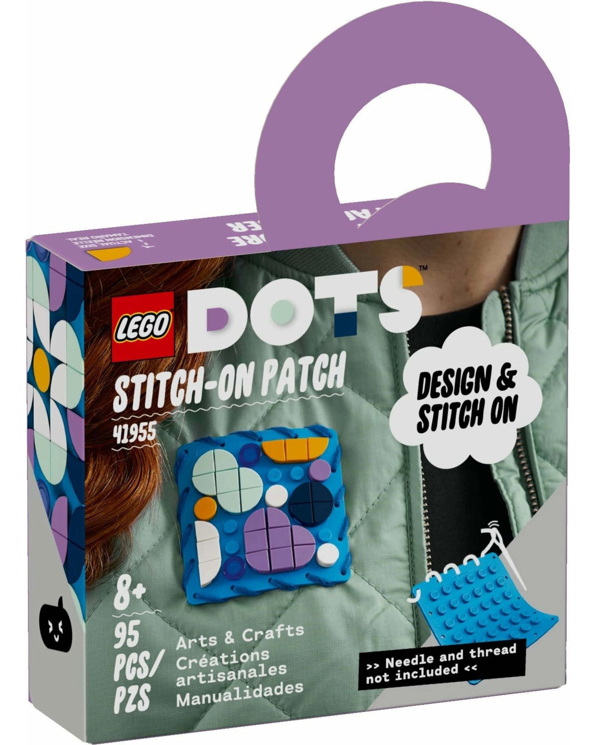 1 LEGO DOTS 41955 Stitch-on Patch, 1 of 5