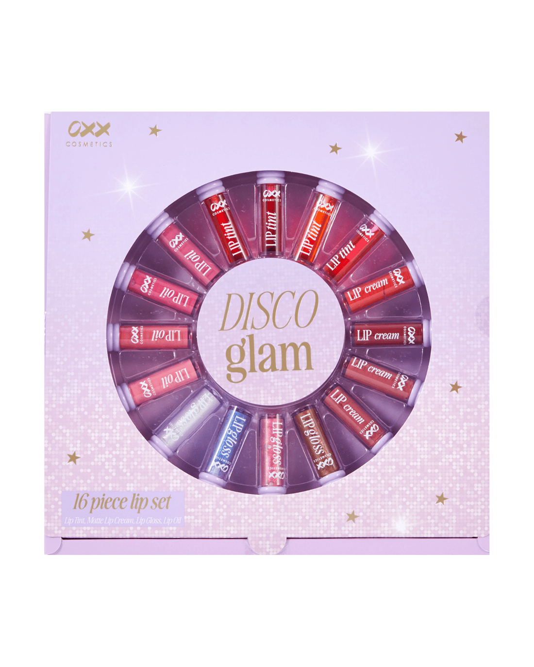 1 OXX Cosmetics 16 Piece Lip Gloss Set, 1 of 4