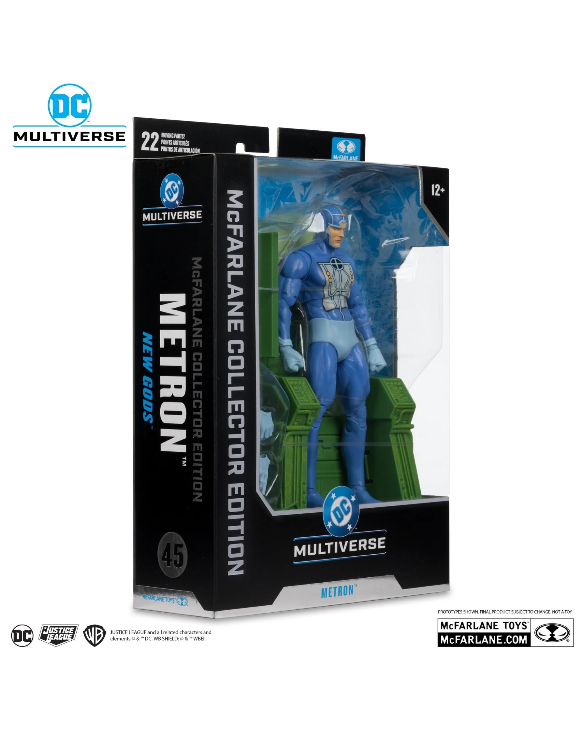 8 DC Multiverse New Gods Metron McFarlane Collector Edition #45 7 inch Action Figure, 8 of 9